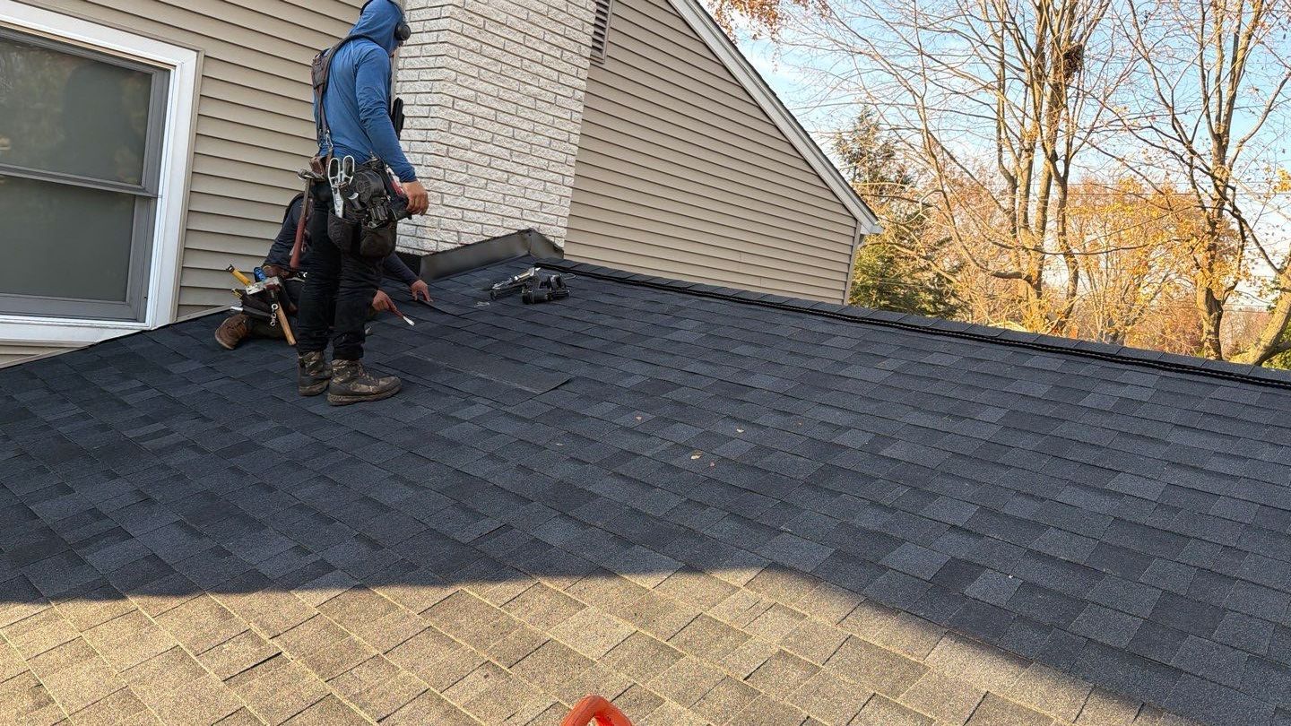 Roof Replacement using Owens Corning Onyx Black by 180 Contractors