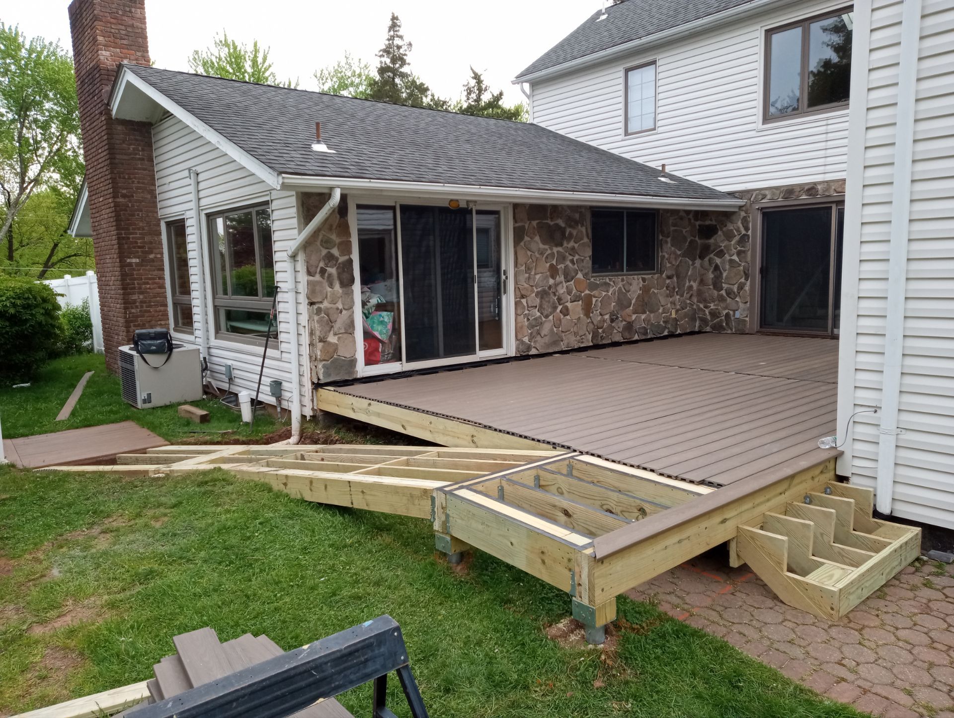 Deck Resurface with Access Ramp  by deck guardian
