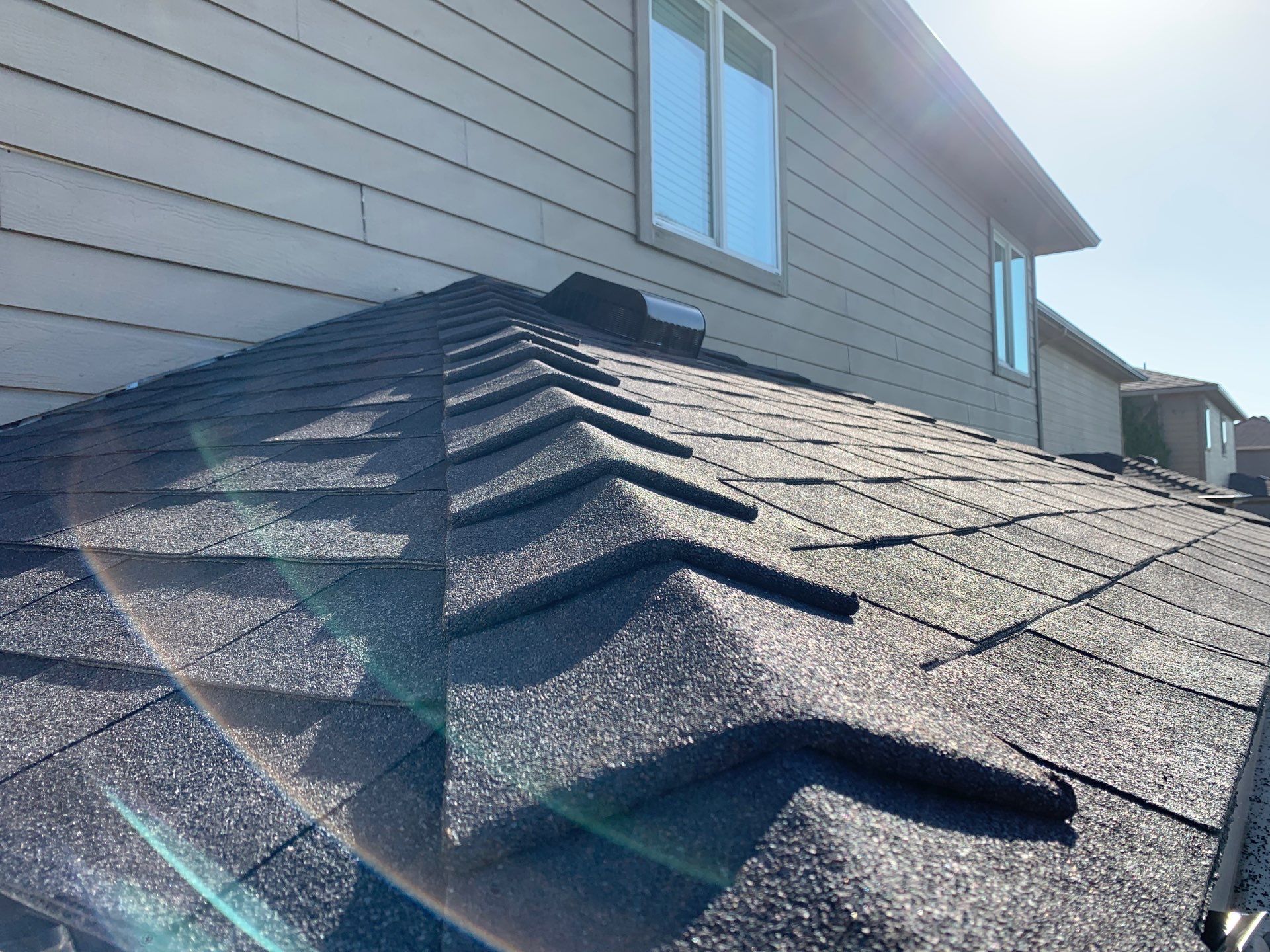Full Roof Replacement and Hail Damage Restoration in Manor by Caliber Restoration LLC