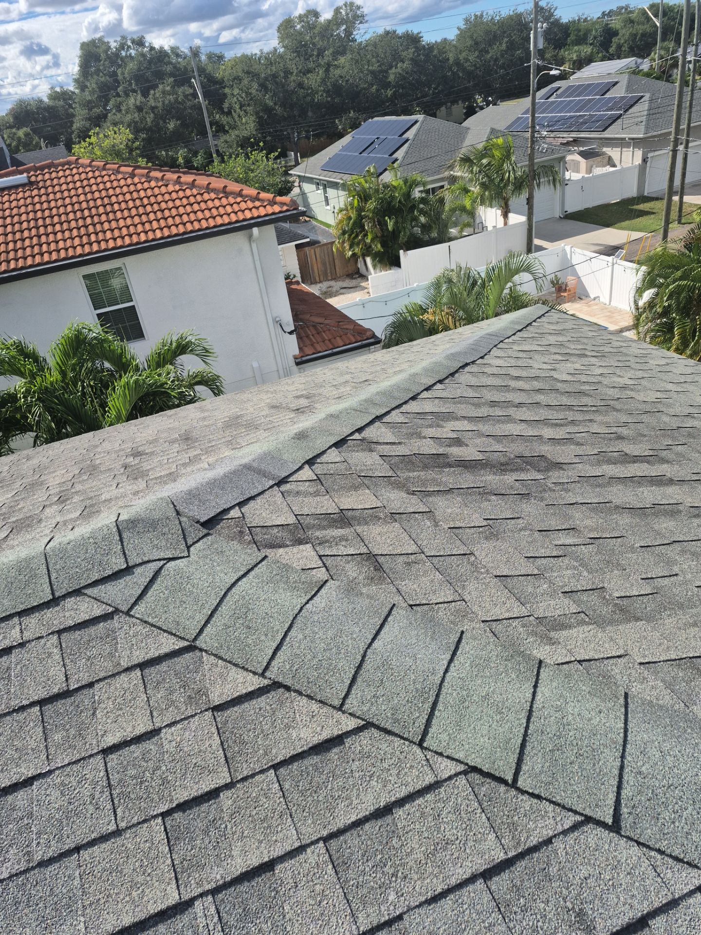 Project in St. Petersburg 33703 by Mitchell Roofing Company LLC