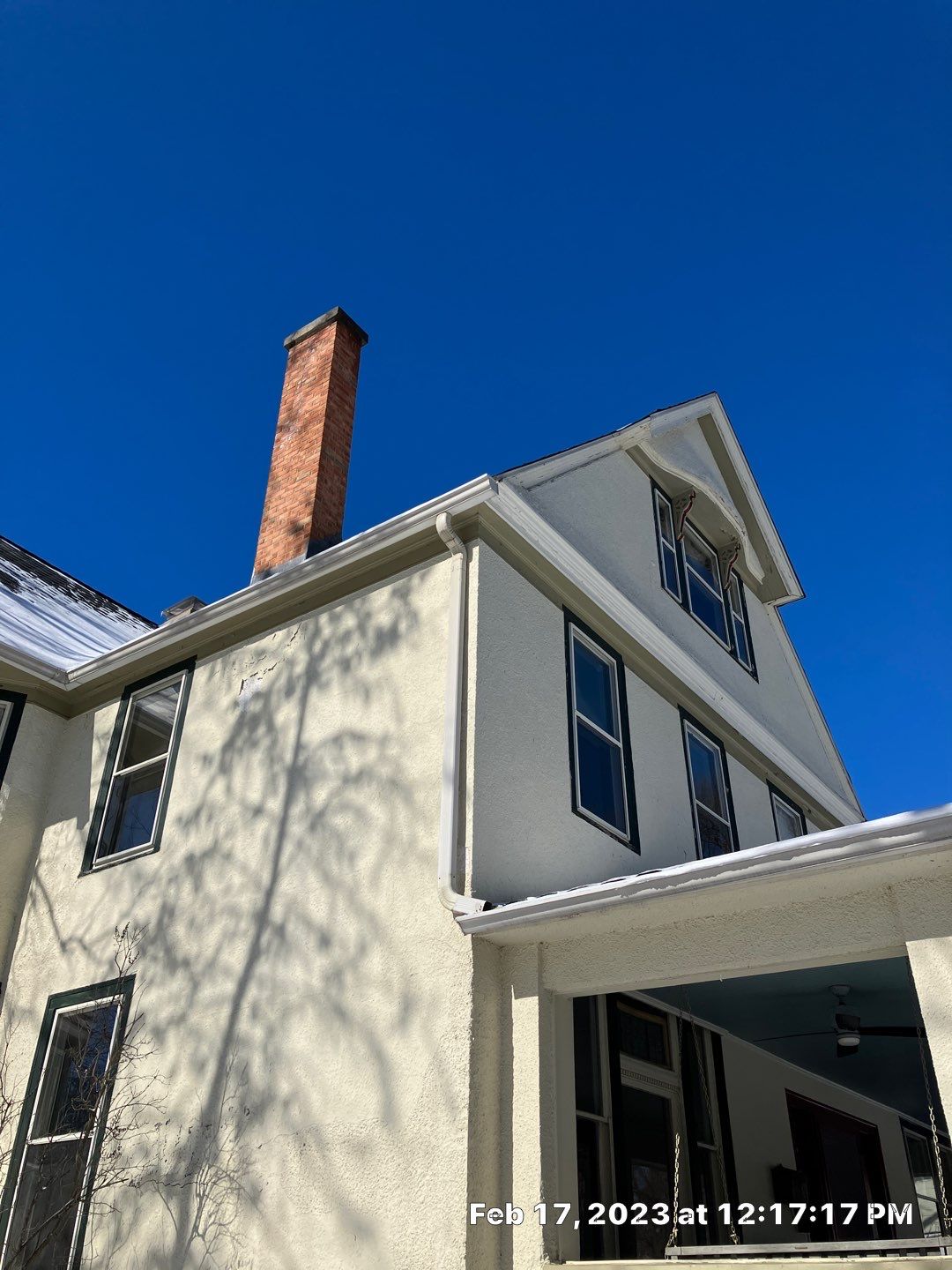 Half Round Copper Gutter Installation by Custom Installations