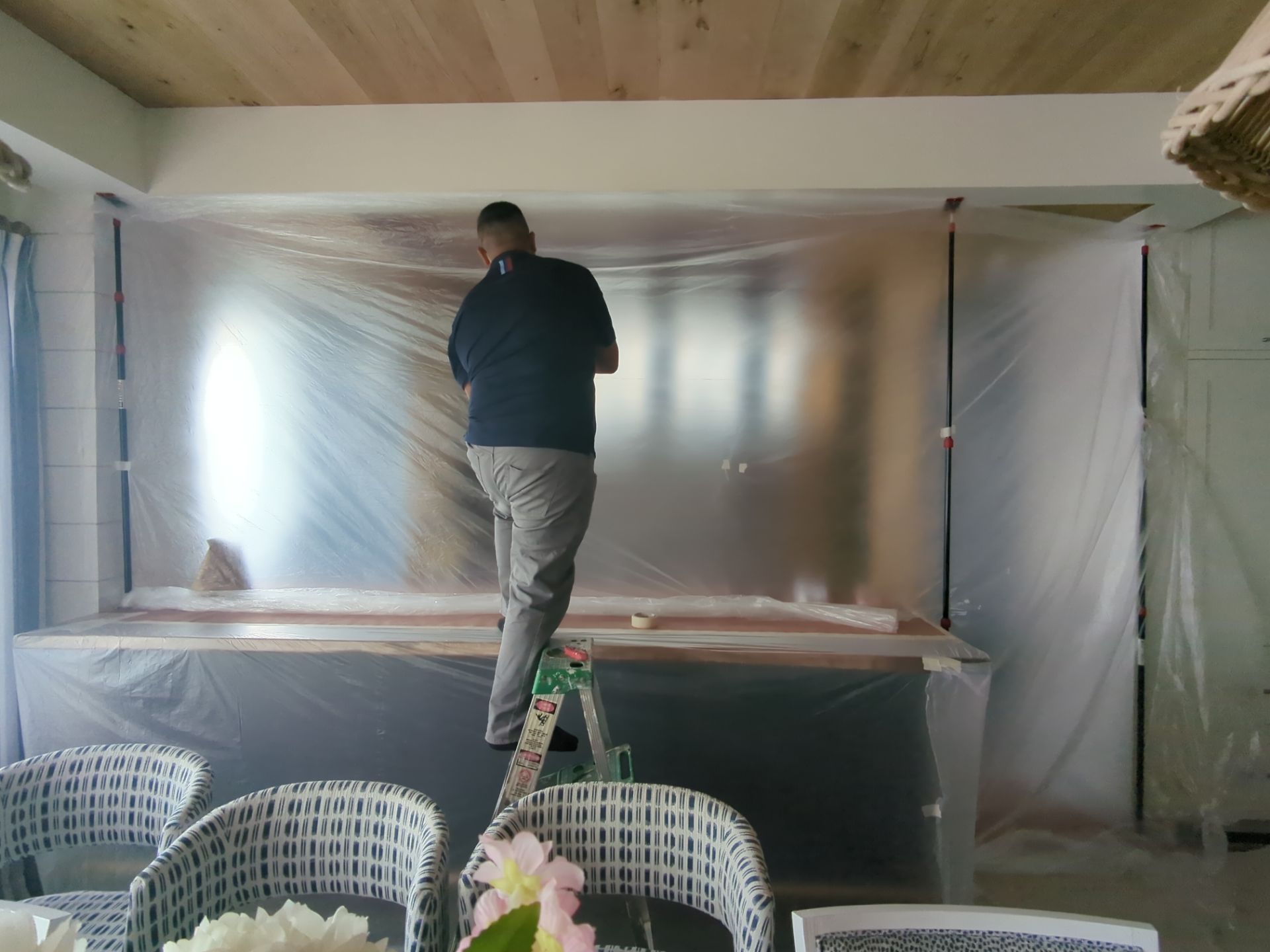 Luxury Wine Cabinets Refinishing - Stone Harbor by FreshCoat Works LLC