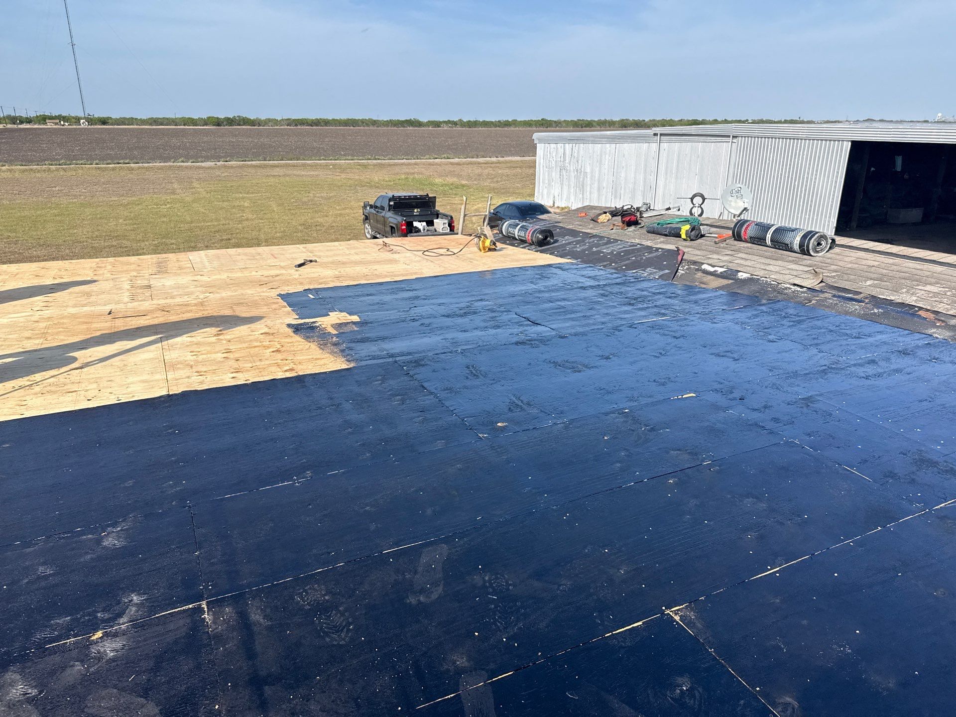 Blown away in Bishop Texas by Bayfront Roofing and Construction