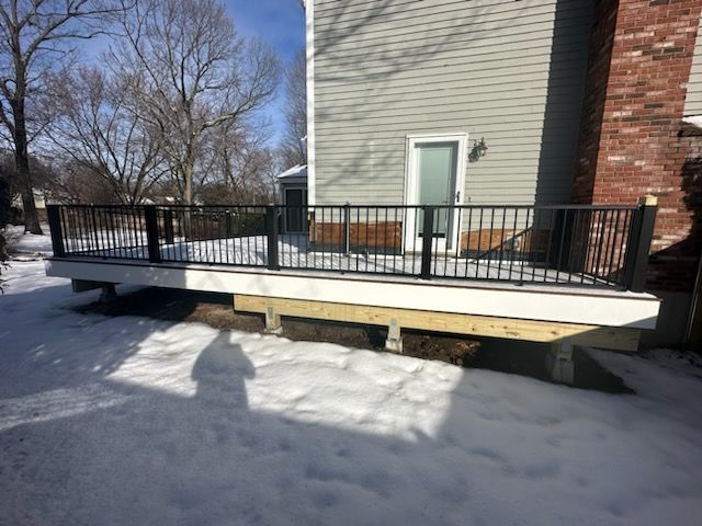 Deck and Sidin in Milford, MA by UBrothers Construction