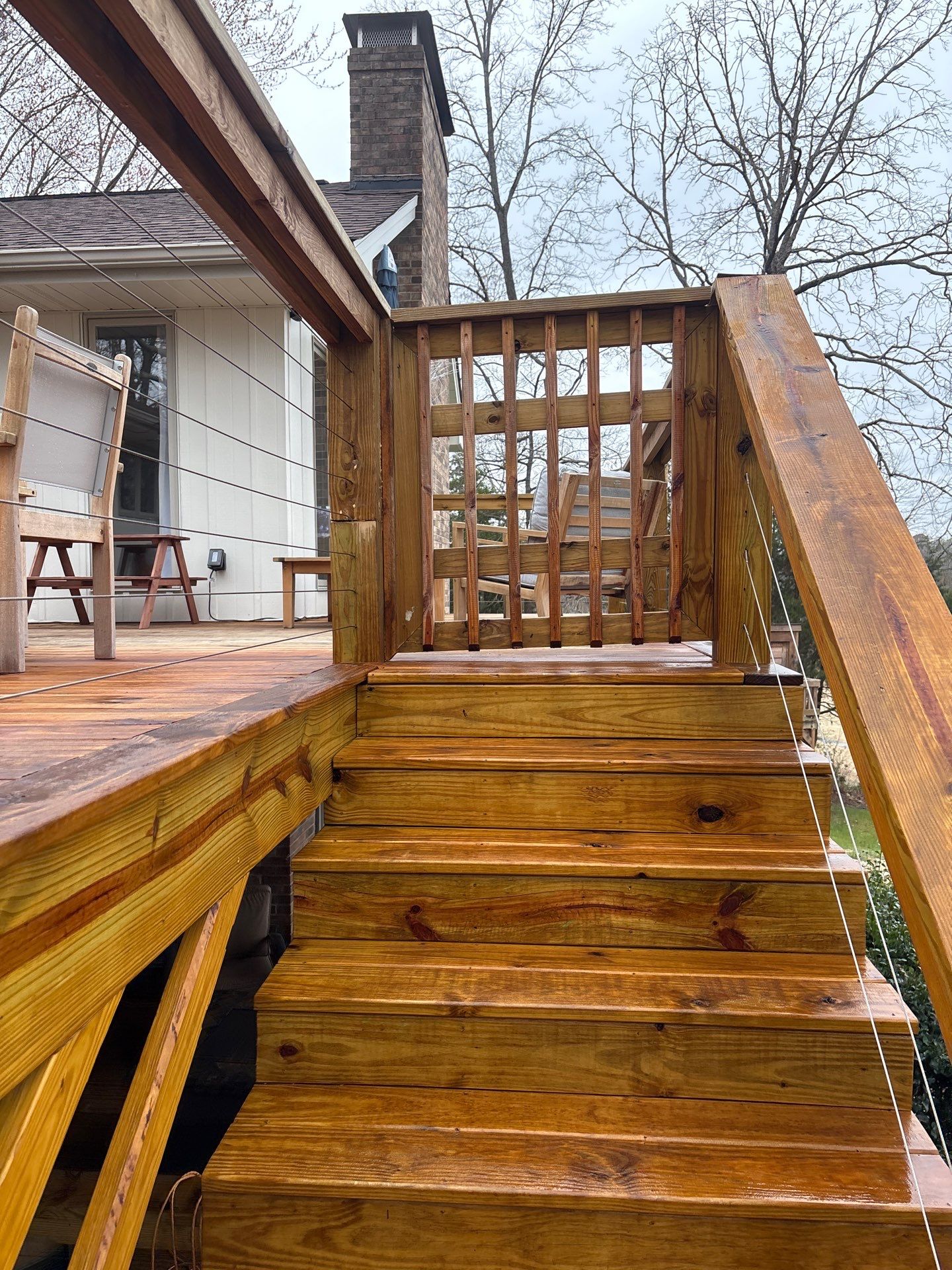 Deck using Wood Sealant by DuraSeal