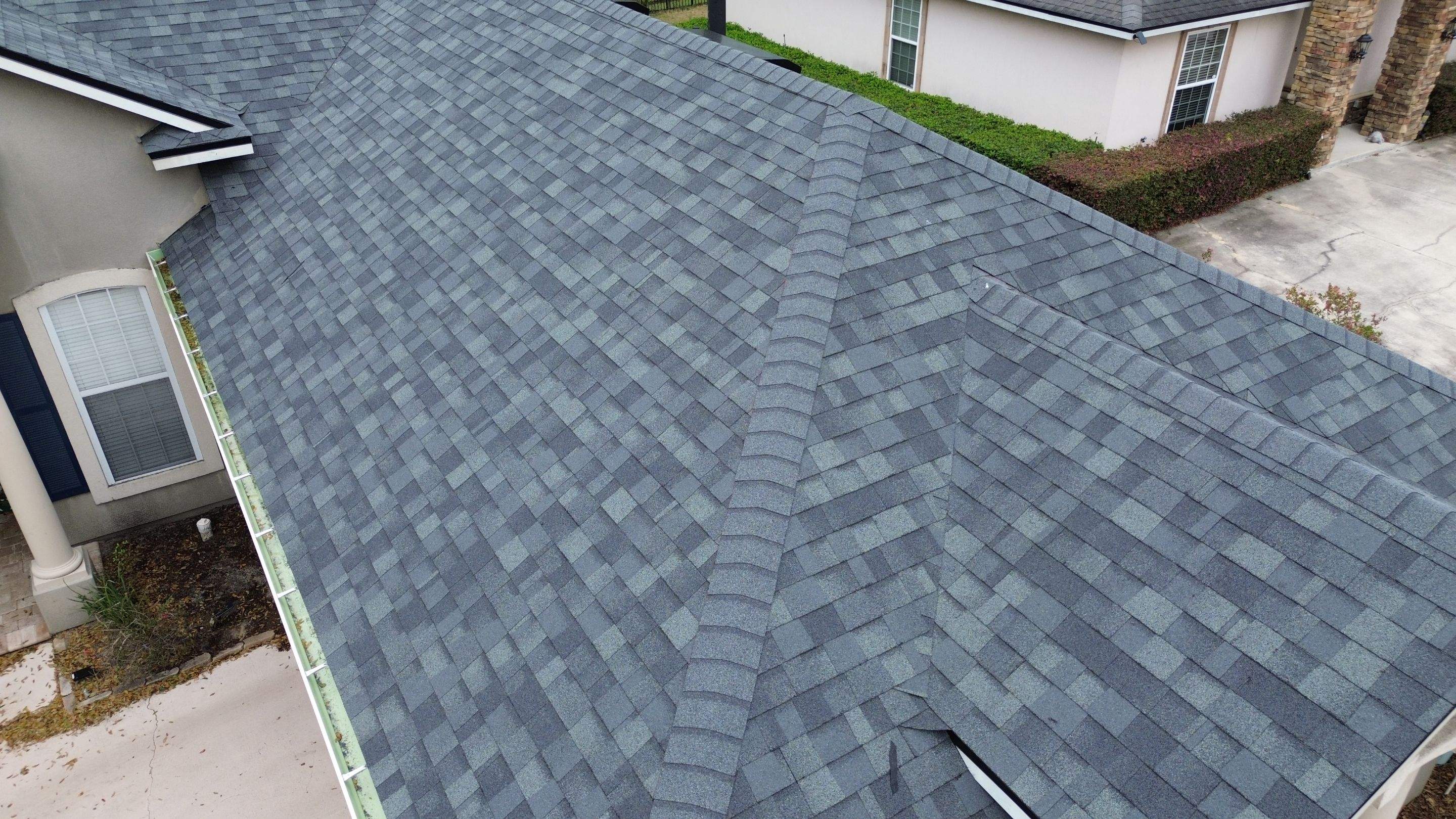 Reroofing hail damage in Gainesville, FL by Brehm Roofing