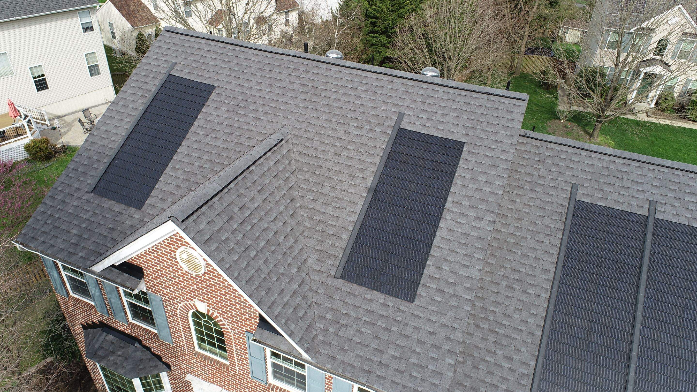 Solar Roof Replacement using GAF Timberline Solar Shingles by American Home Contractors