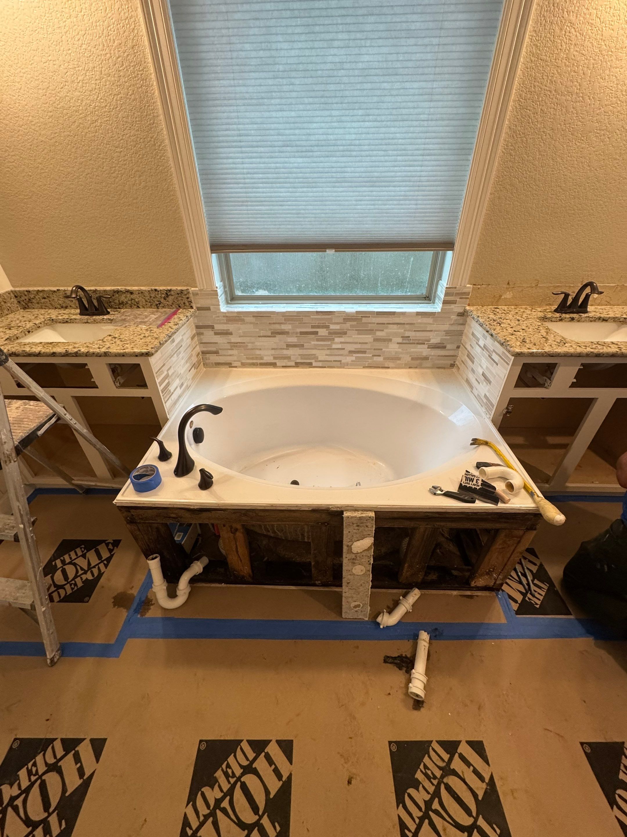 Hidden Plumbing Leak & Bathroom Restoration โ Tomball, TX by MaxResto