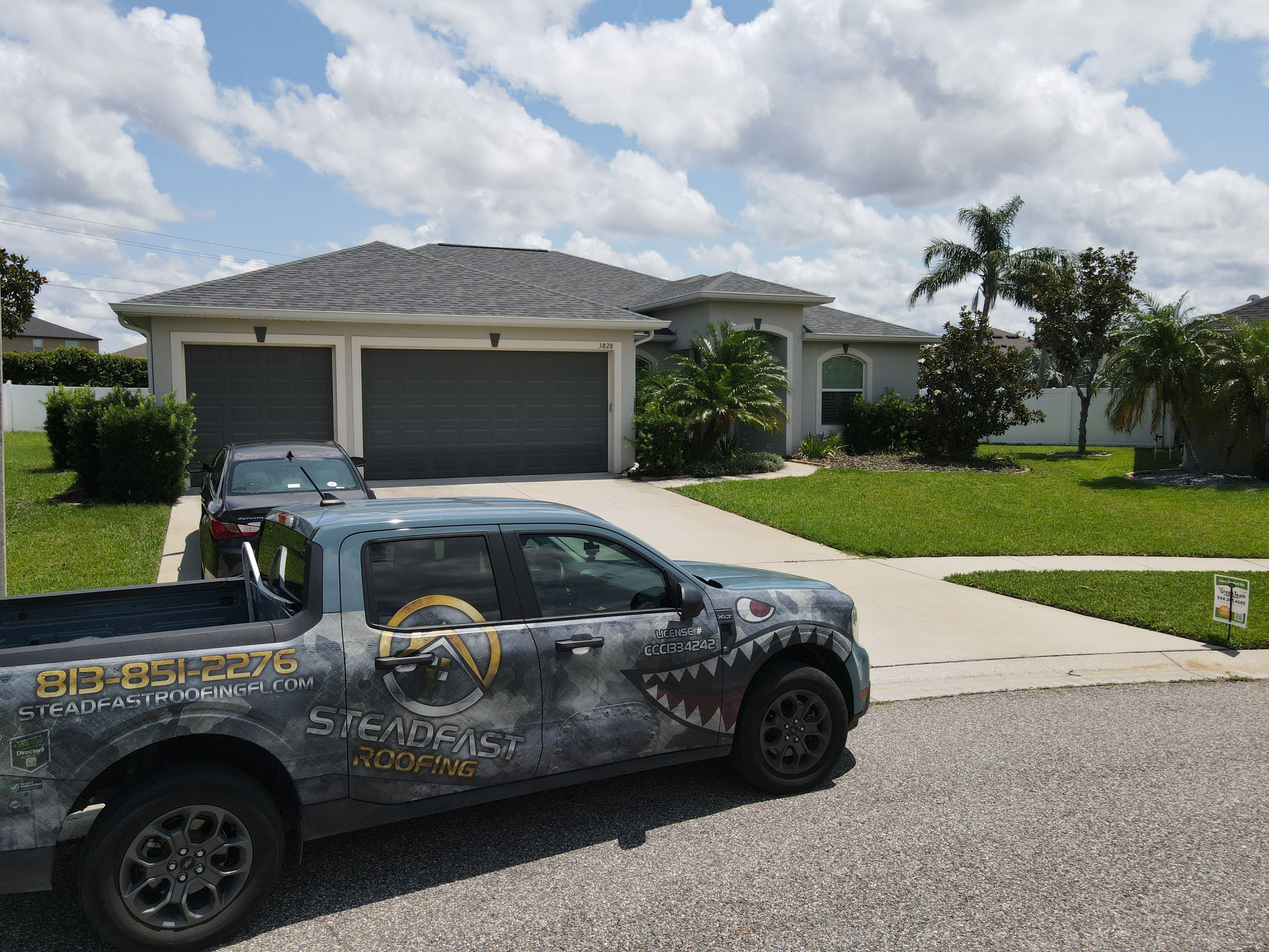 Roof Replacement in Ruskin, FL. by Steadfast Roofing