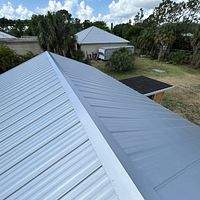 24ga 1" Nail-Strip Mill Finish  by Total Roofing System The Metal Roof Experts