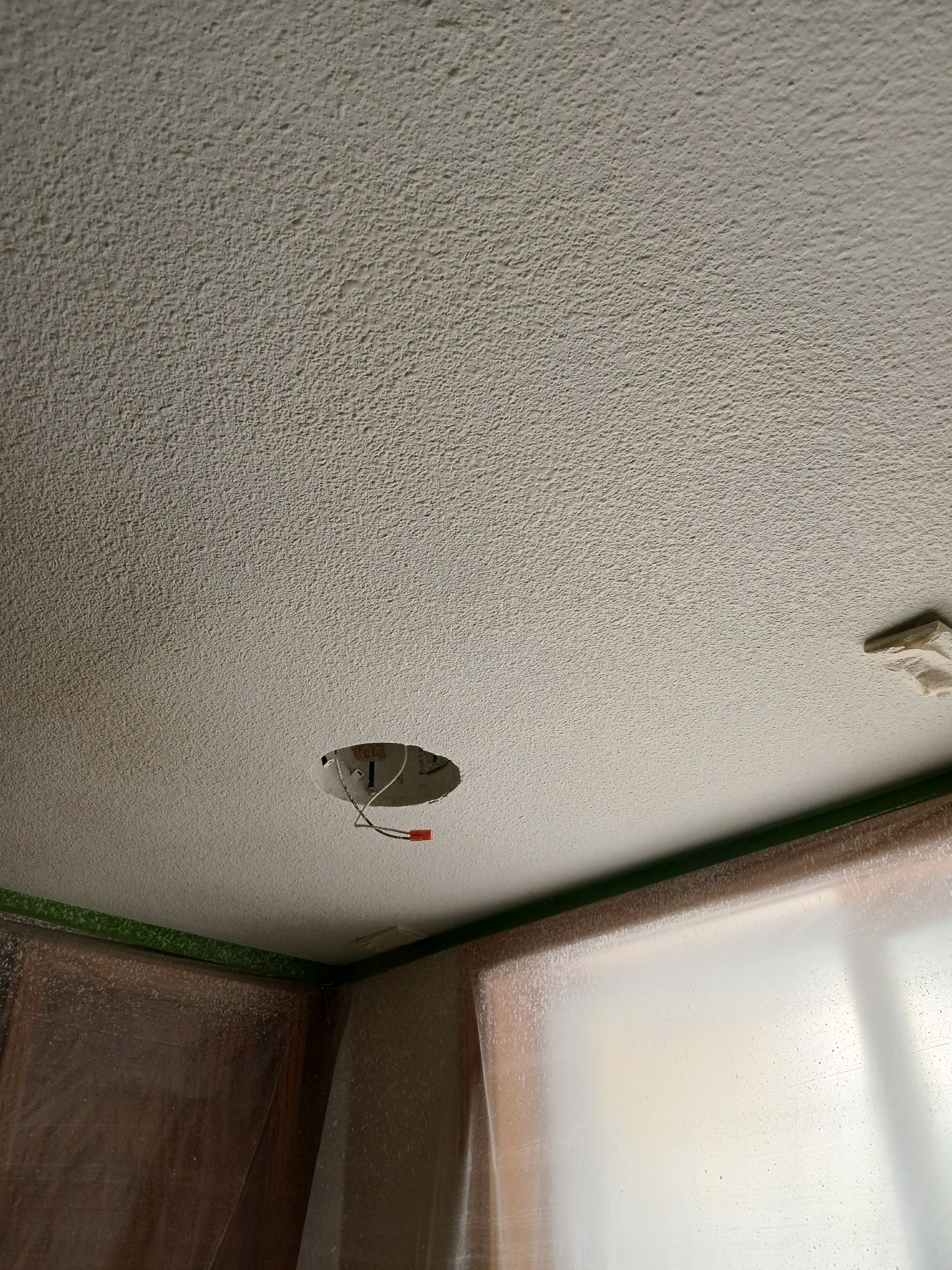 Ceiling Drywall Repair by Equipped Painting