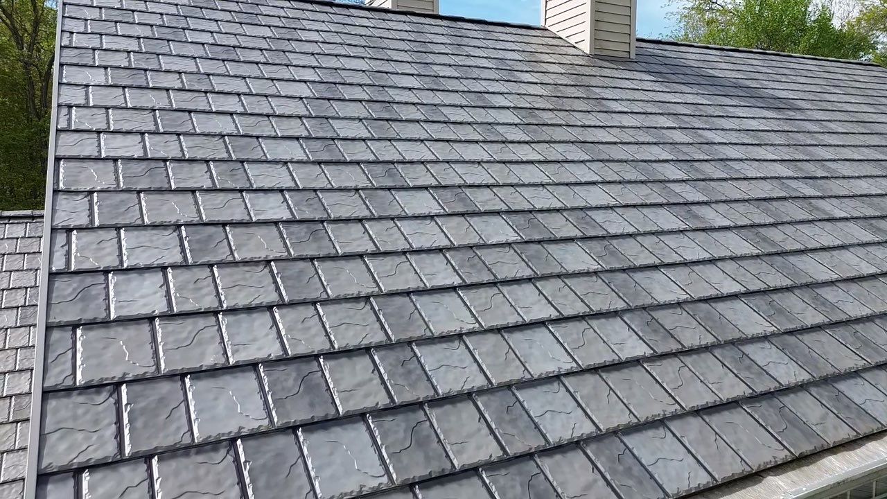 EDCO ArrowLine Slate Metal Shingles | Churubusco, Indiana by 4Ever Metal Roofing