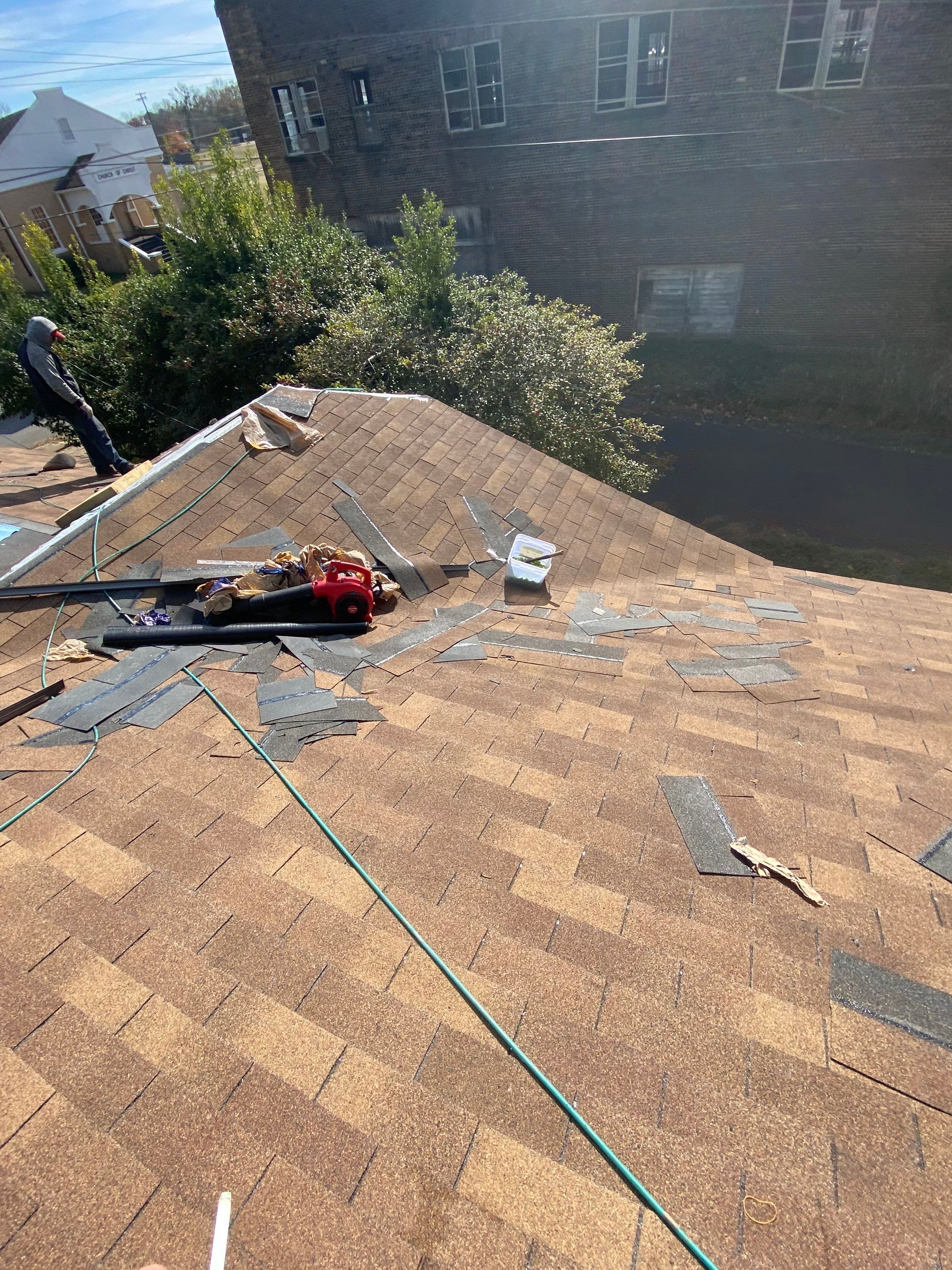 Residential Shingle Reroof using CertainTeed XT25: Resawn Shake by Hostetler Roofing