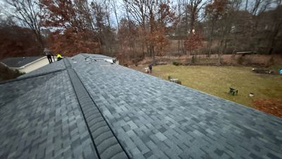 Roof Replacement using Owens Corning Estate Gray