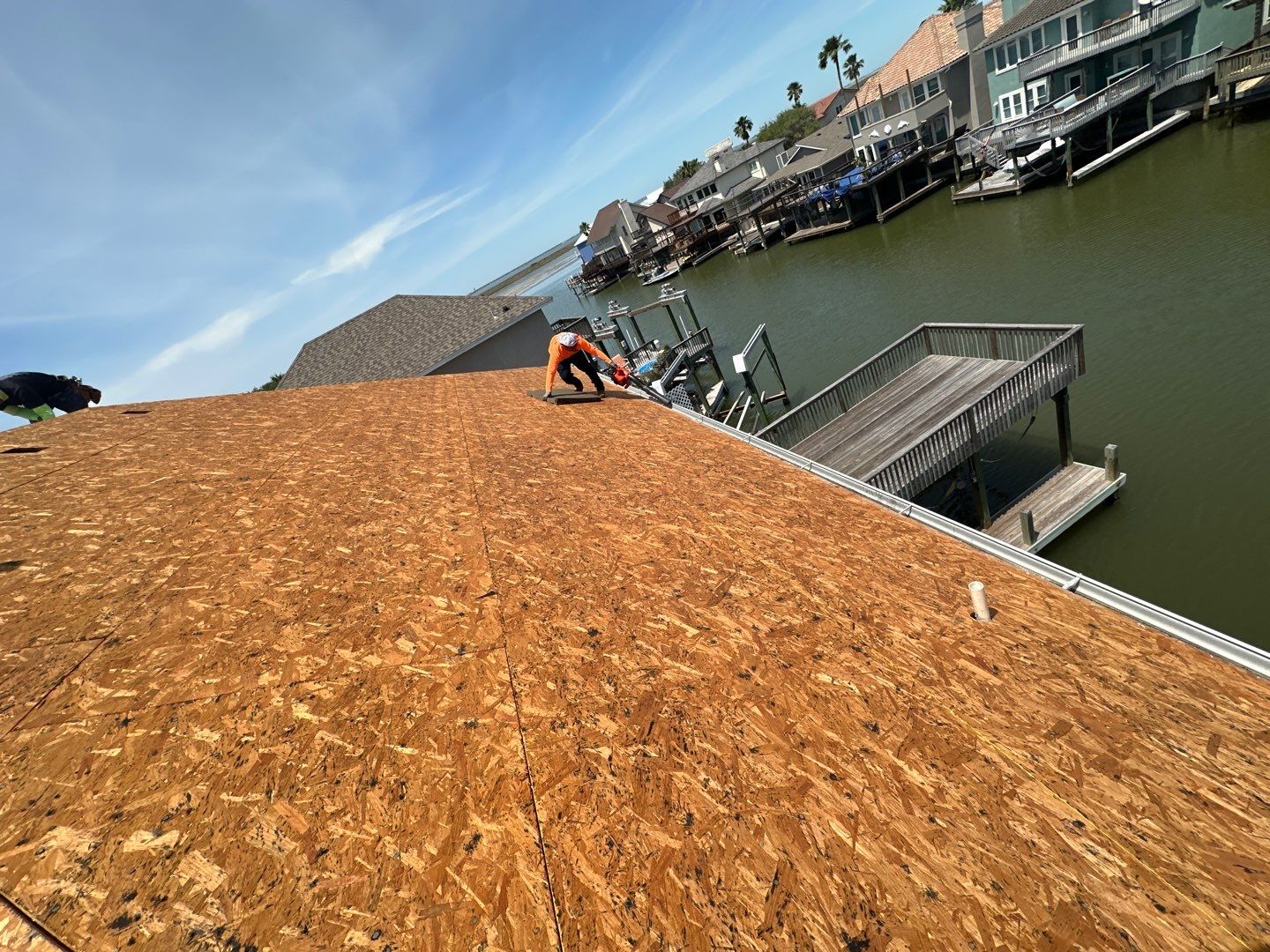 Residential Roofing Installation using Owen's Corning Duration (Lifetime) Shingles by Roof Repair Company
