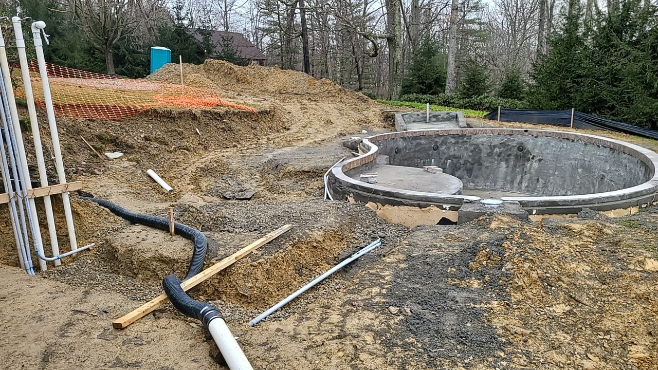 Pool  by Back To Nature Landscaping & Construction