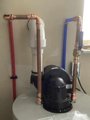 Repipe with new fixtures 