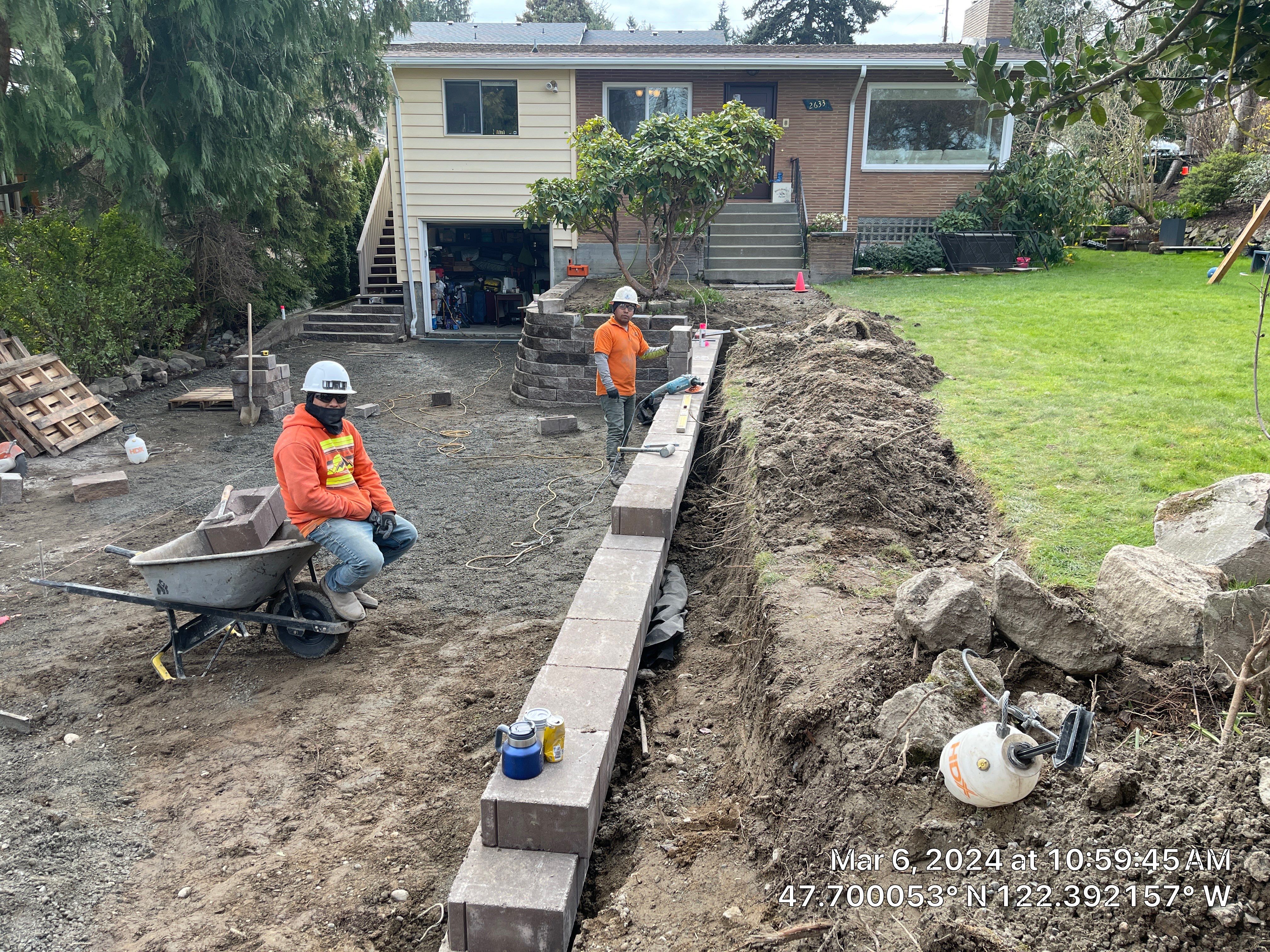 Lorra | Asphalt Driveway Repair & Retaining Wall by Jireh Asphalt & Concrete Inc 
