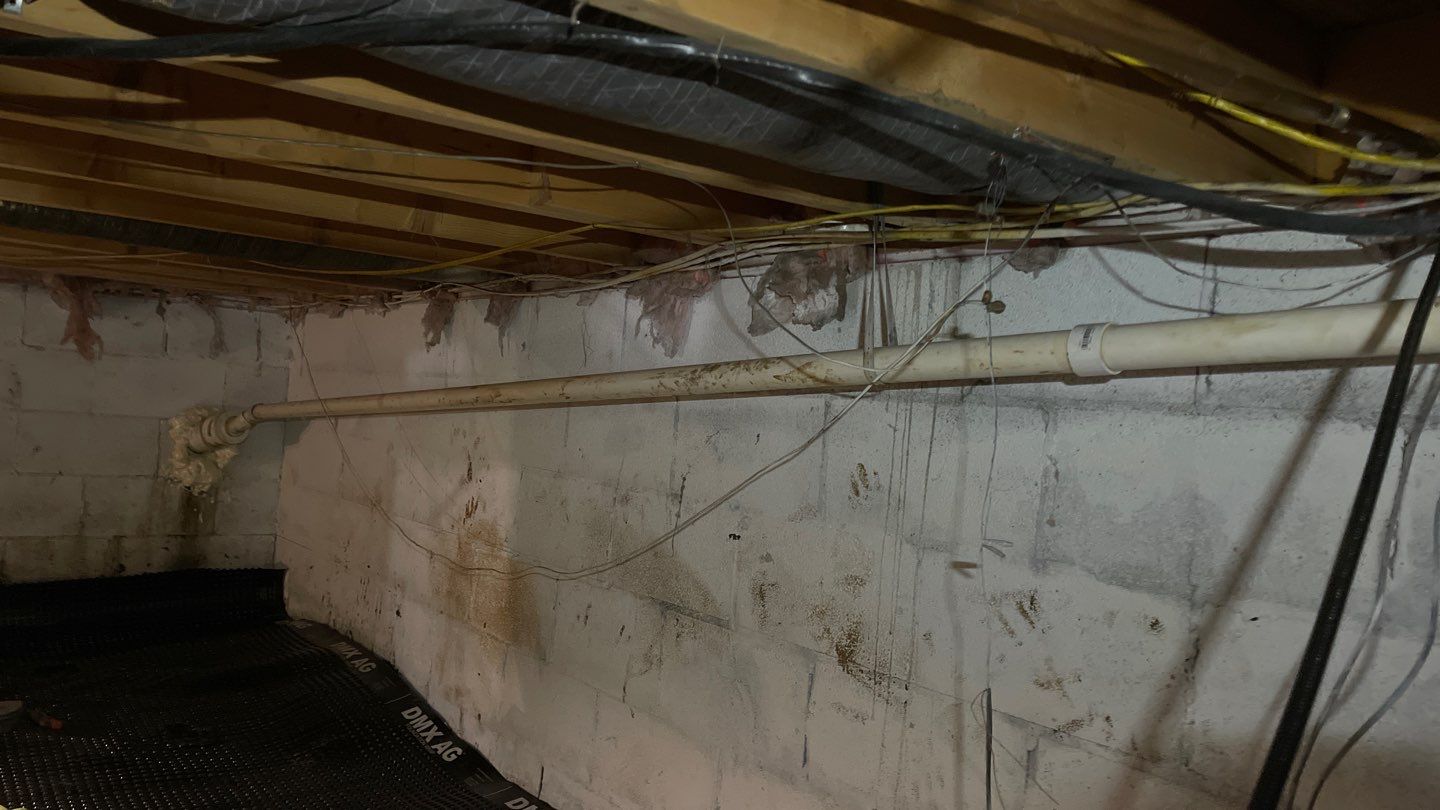 Crawl Space Waterproofing & Encapsulation using GrateProducts by Toledo Basement Repair