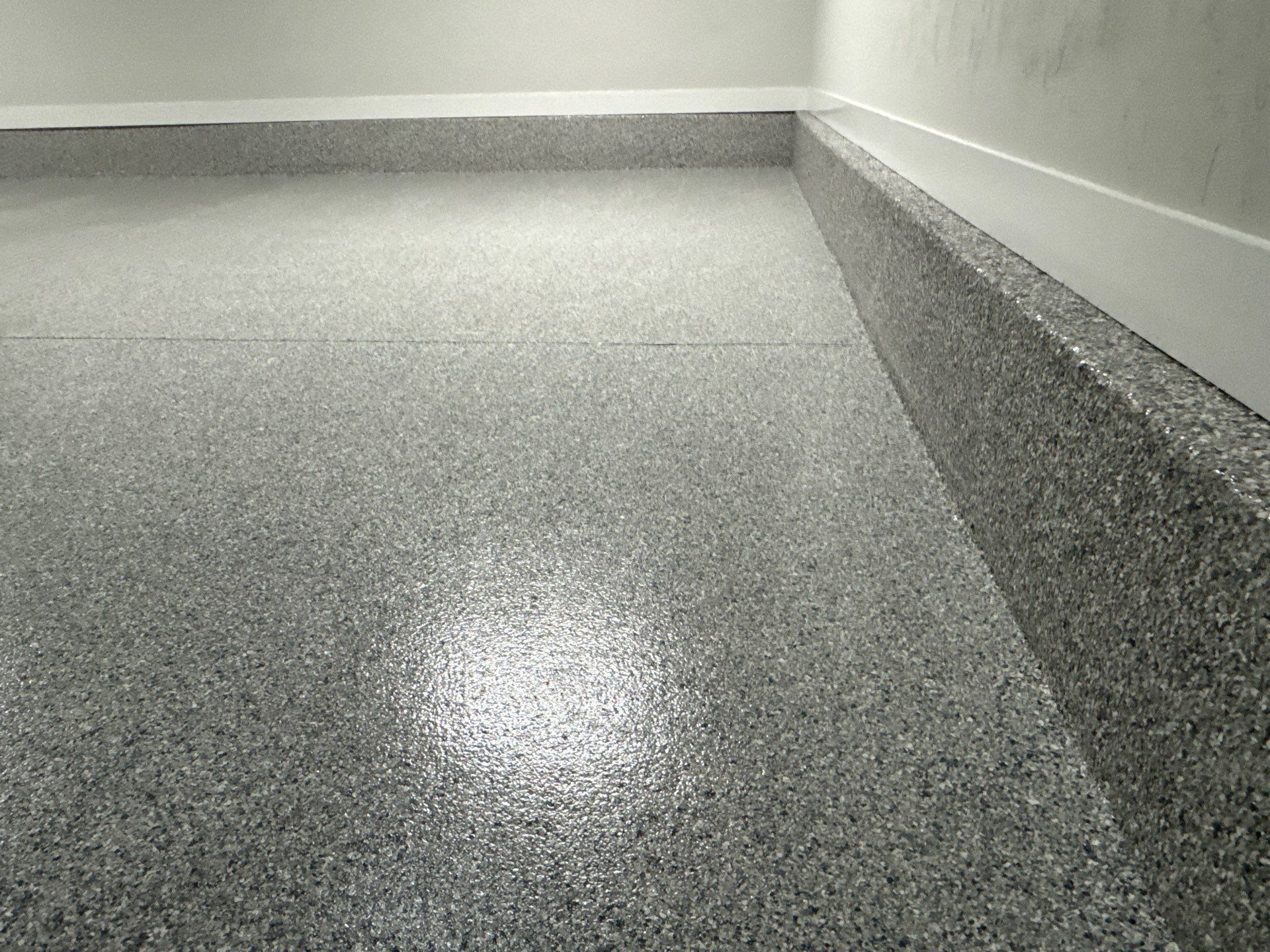 Garage  in Newberry, FL in Tidal Wave by Cross Creek Concrete Coatings