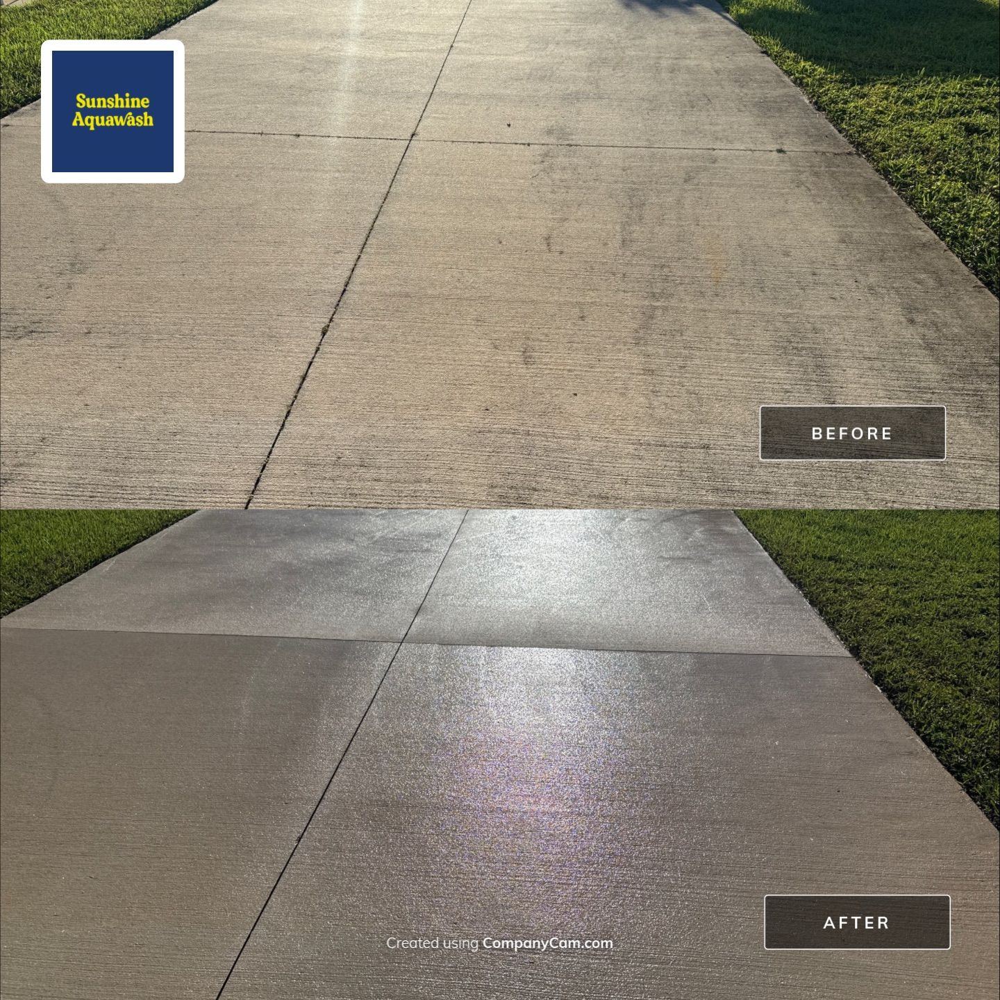 π‘ Safety and curb appeal go hand in hand! by Sunshine AquaWash
