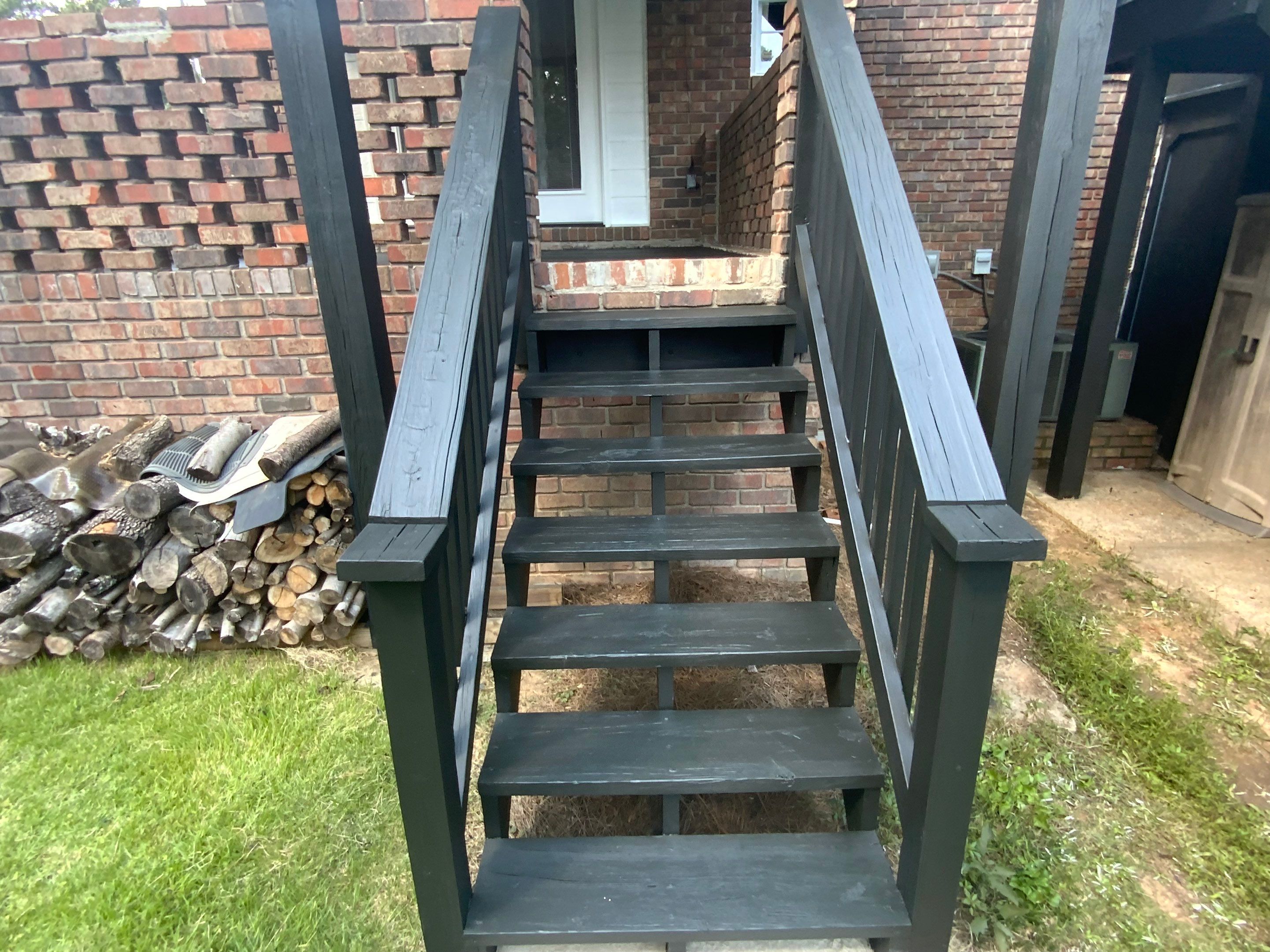 Full Exterior Trim Painting and Multi-Level Deck Staining by Swift Home Renovations
