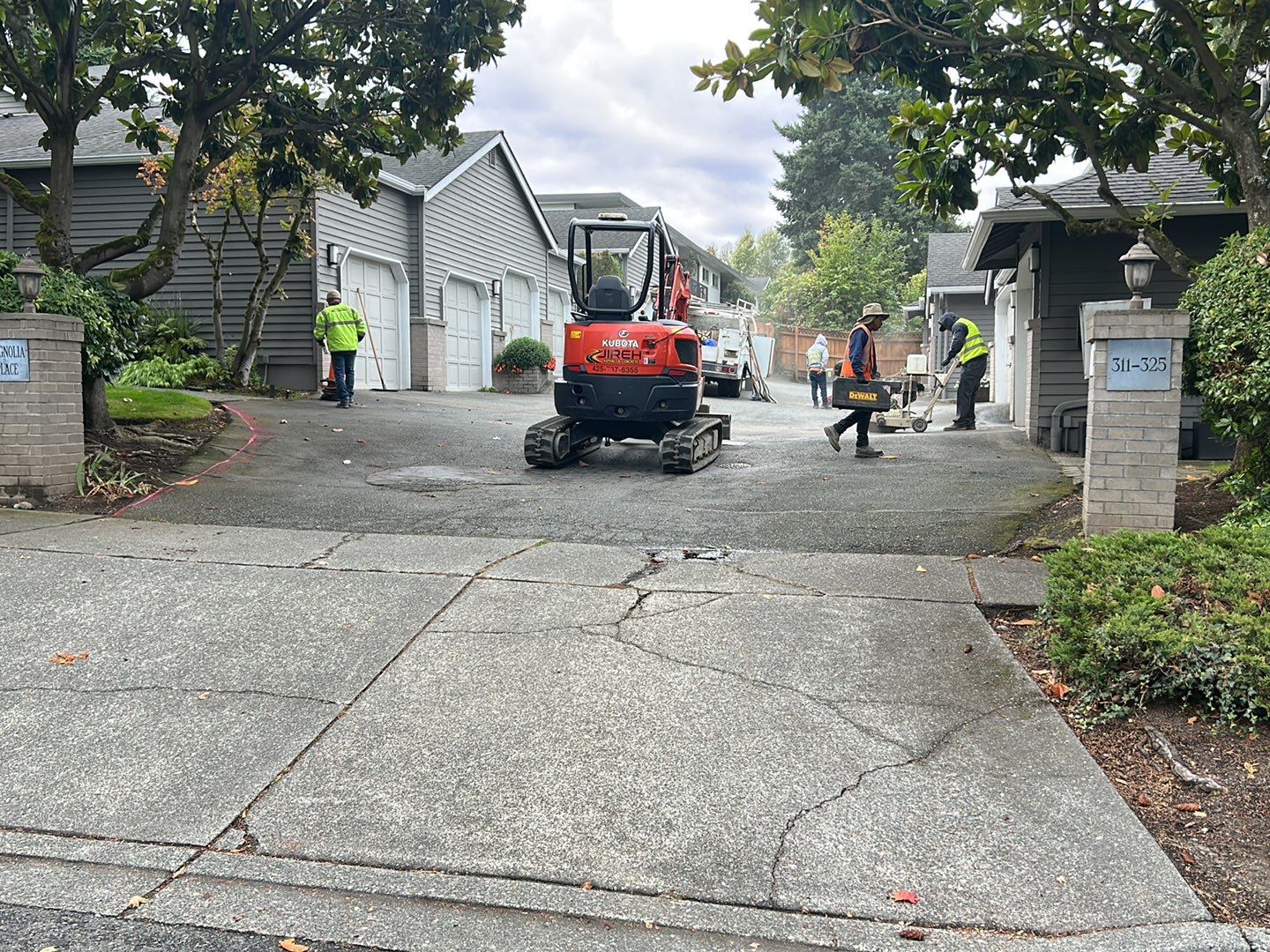 Oscar | Sidewalk Repair, Concrete Project  by Jireh Asphalt & Concrete Inc 