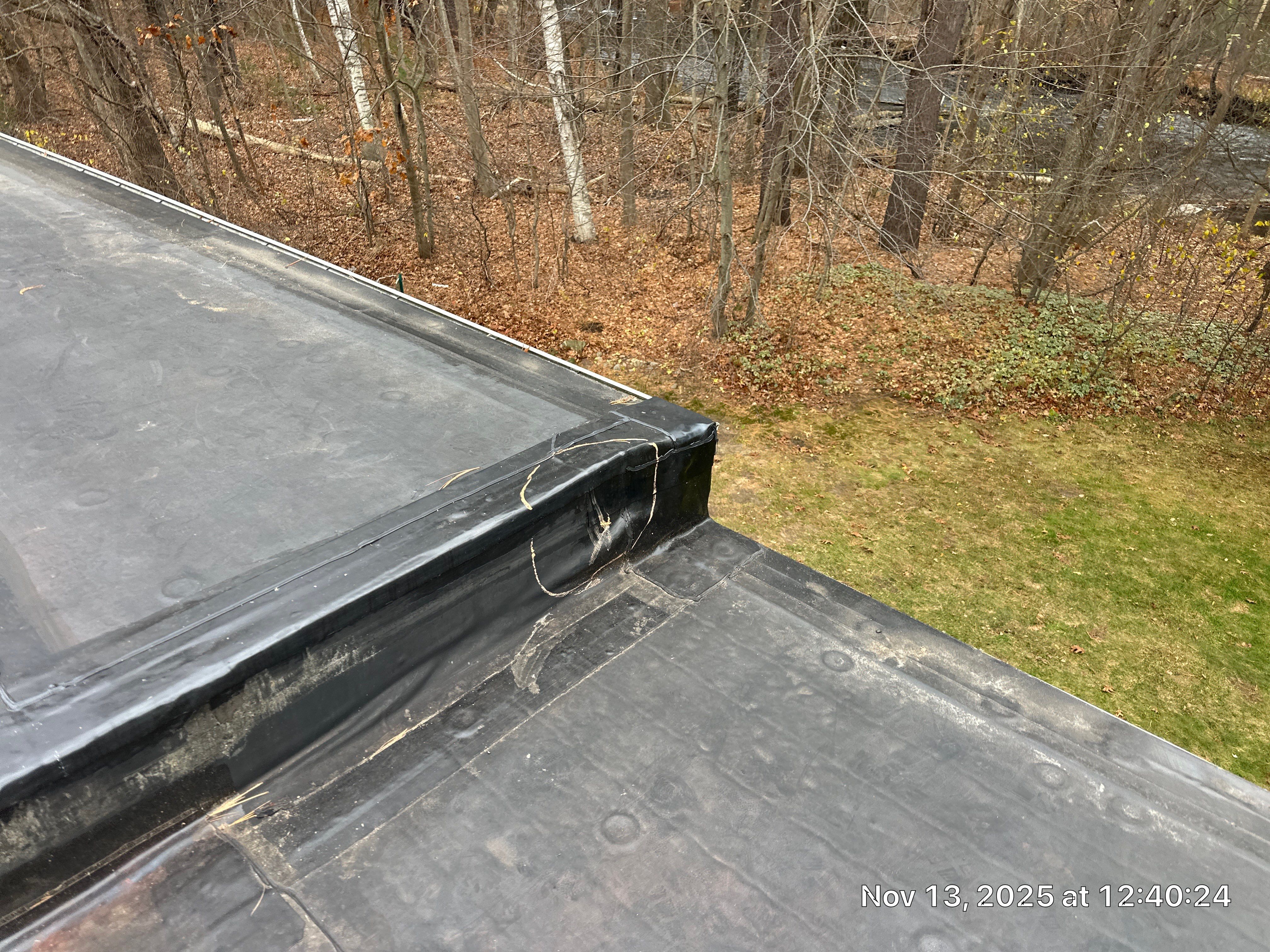 Acton EPDM Roof Edge Reconstruction with Tapered Insulation System by Mighty Dog Roofing of Greater Middlesex County