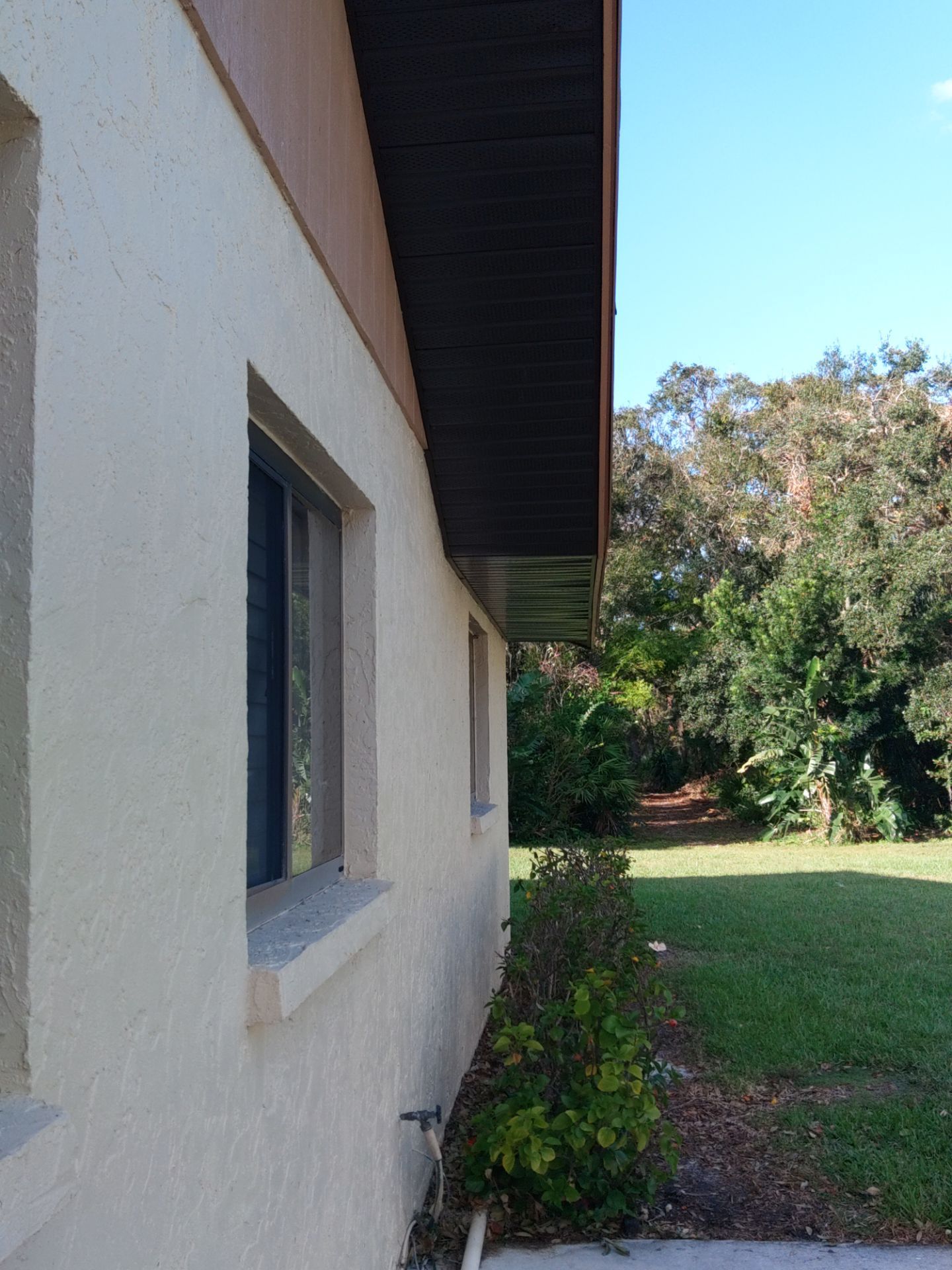 Bronze Soffit and Fascia in Sarasota FL by Gutter Professors