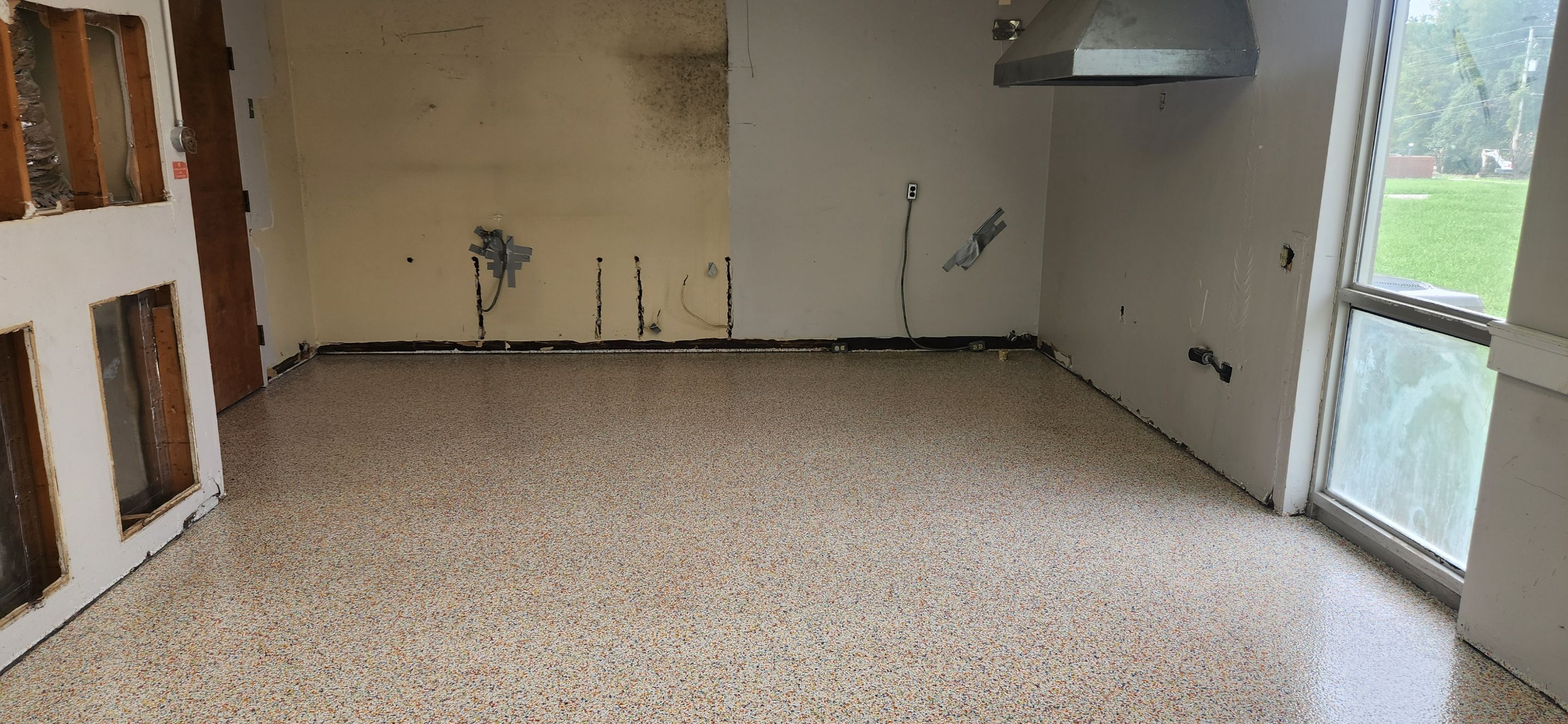 Daycare using Custom Flake by Elite Floor Solutions