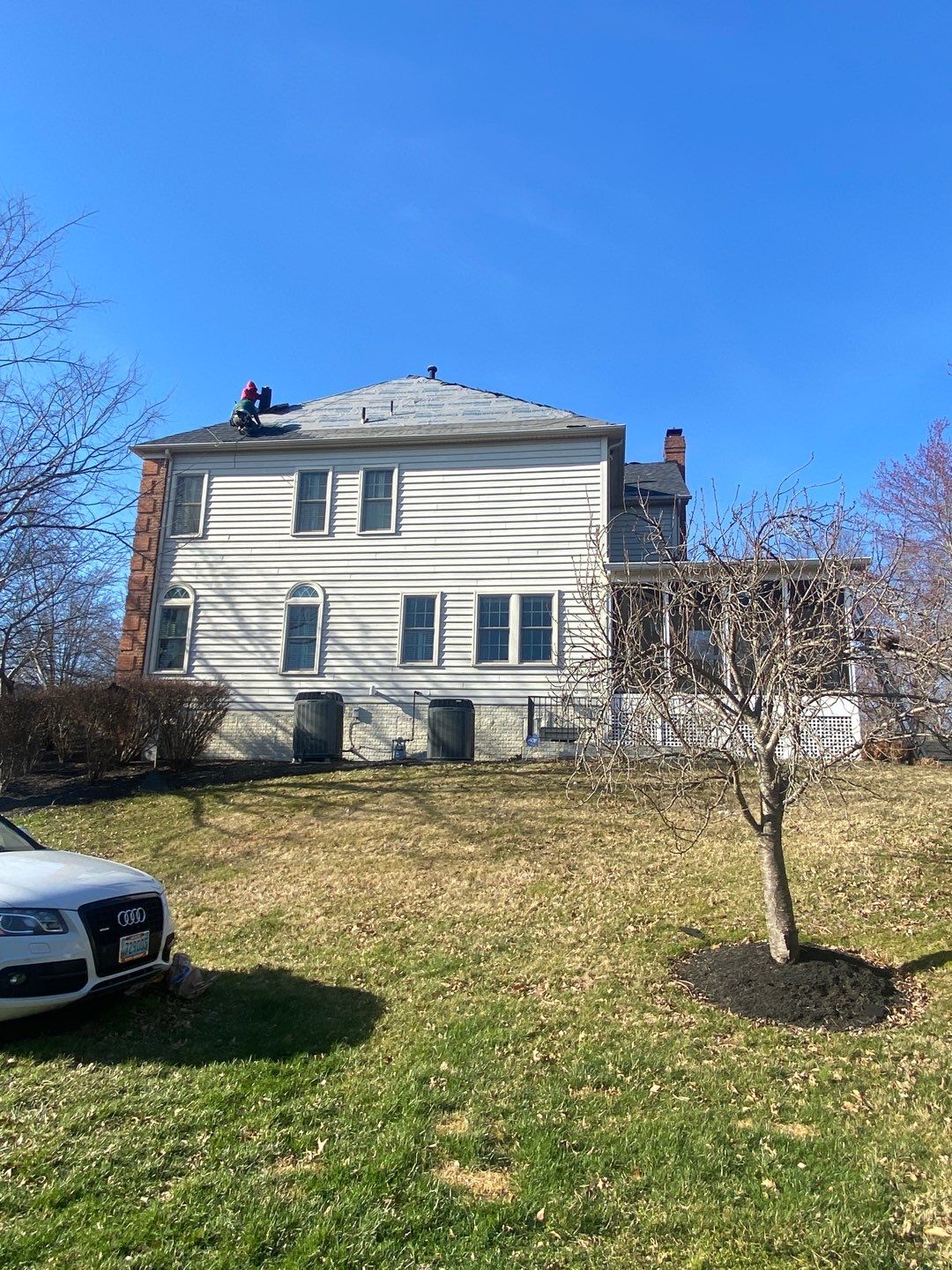 New Roof Installation & New Gutters and downspouts  by Alpha Design Services