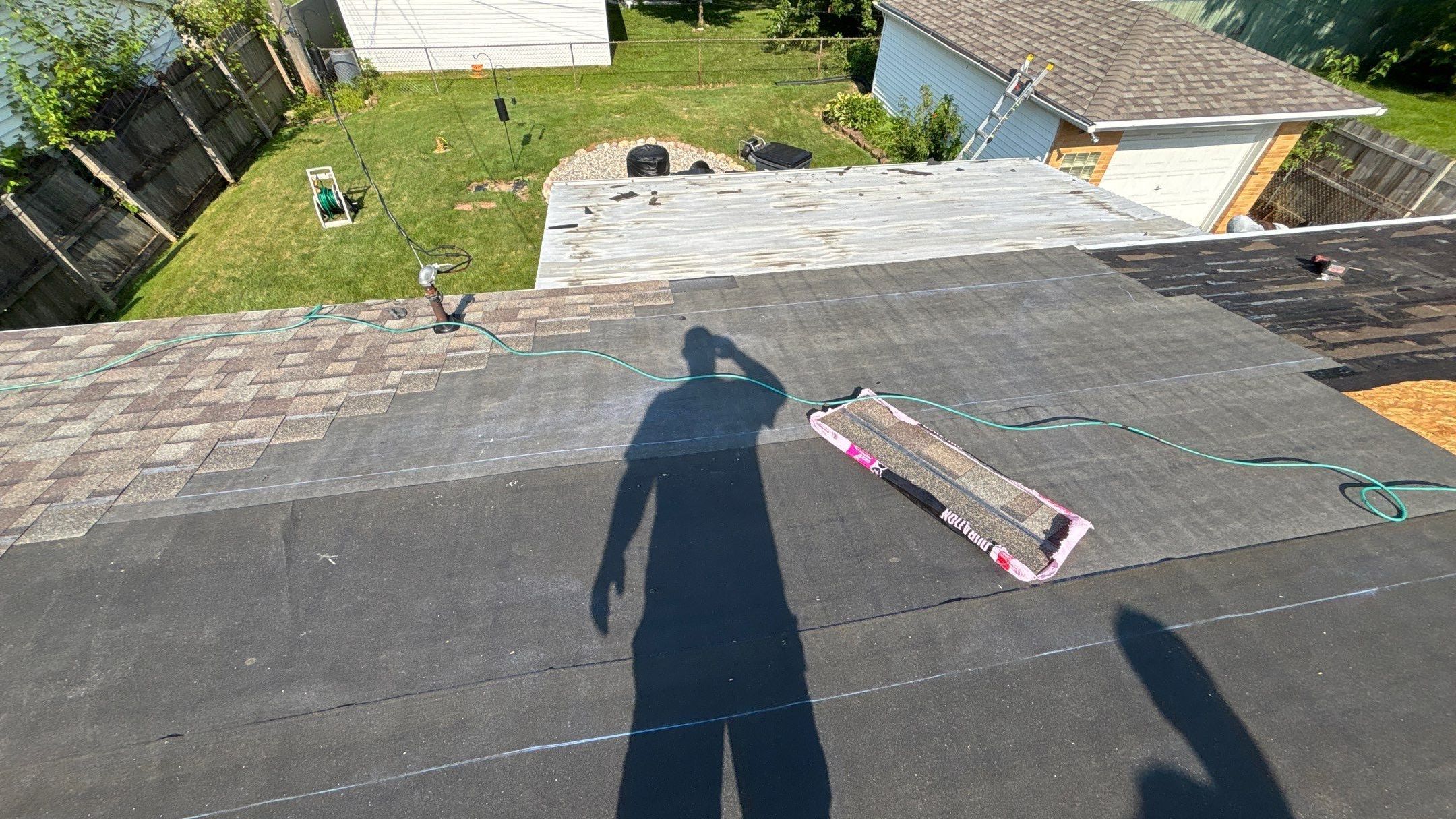 Roof Replacement using Owens Corning Driftwood by 180 Contractors