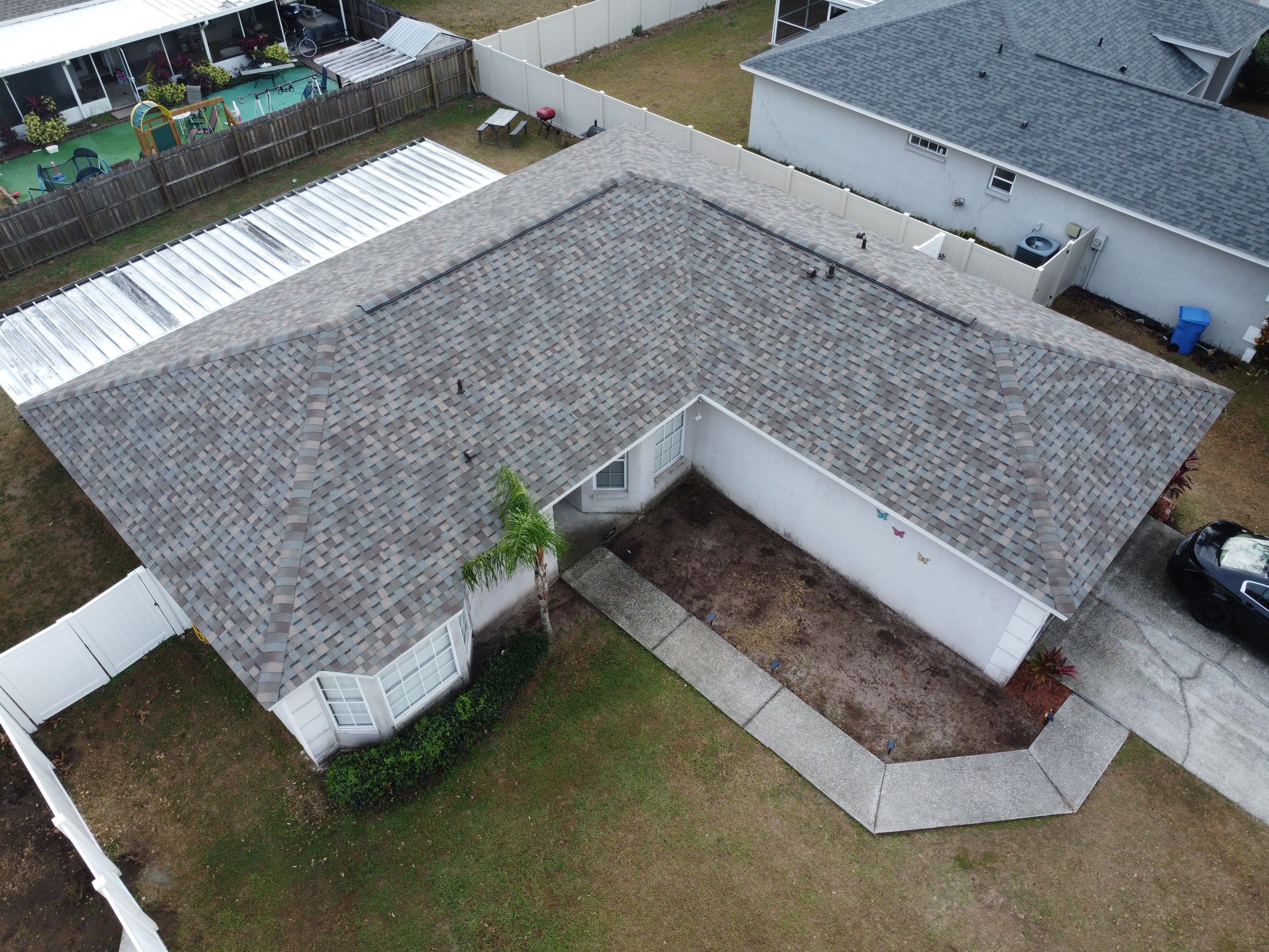 Roof Replacement in Brandon, Fl. by Steadfast Roofing 