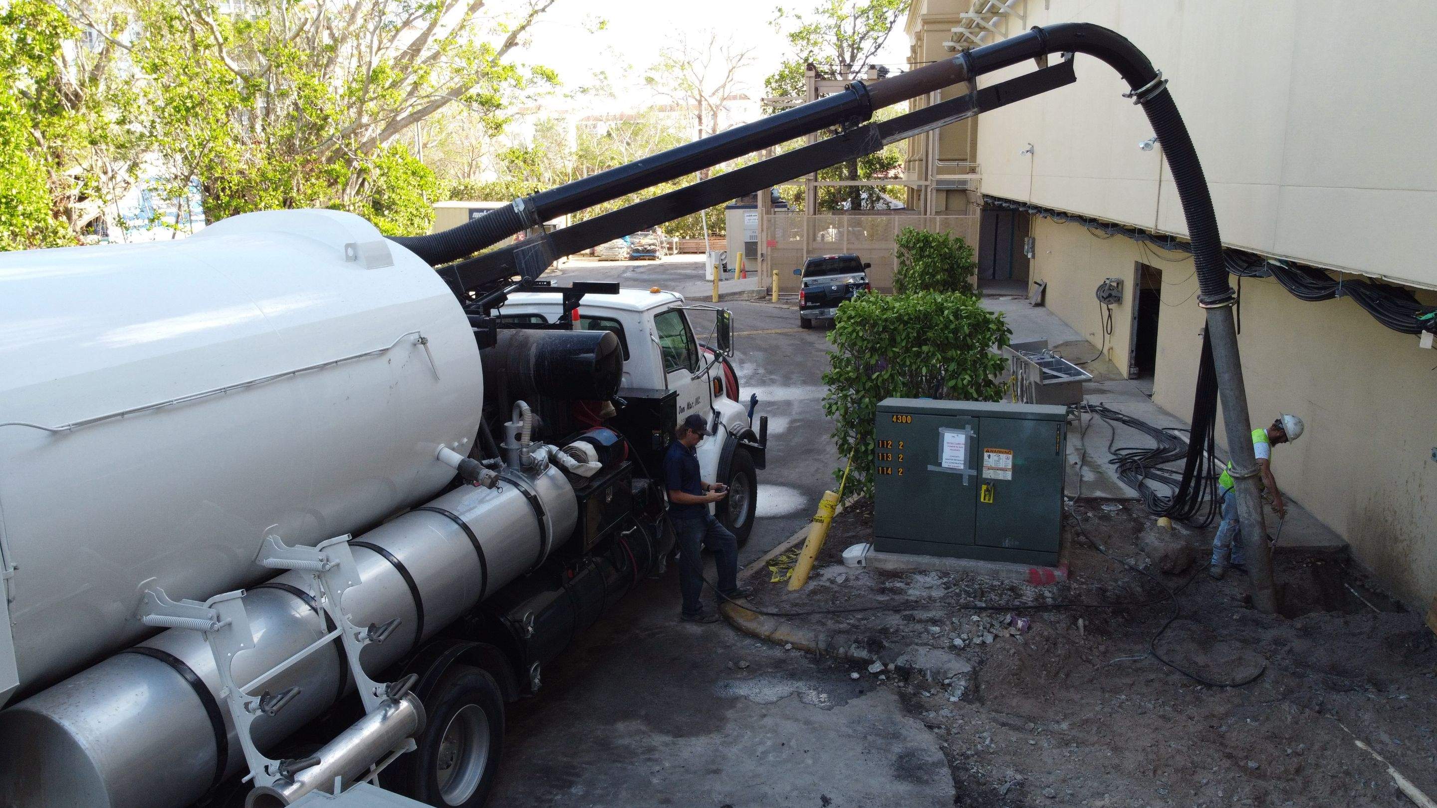 Ritz-Carlton North Service Road Daylighting by Don Mar, Inc. Storm Water Solutions