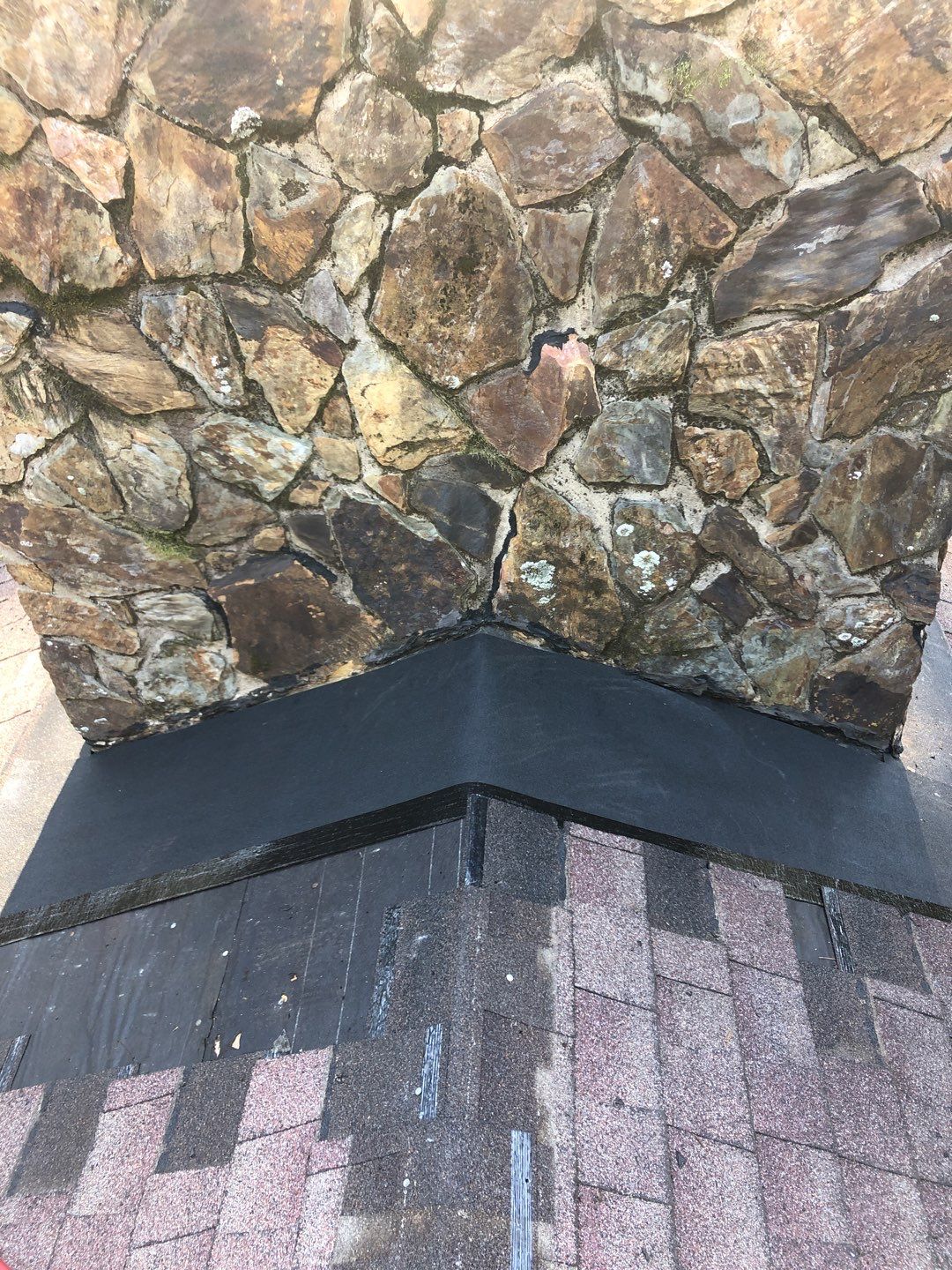Chimney Flashing using Roof Repair by American Roofing NC