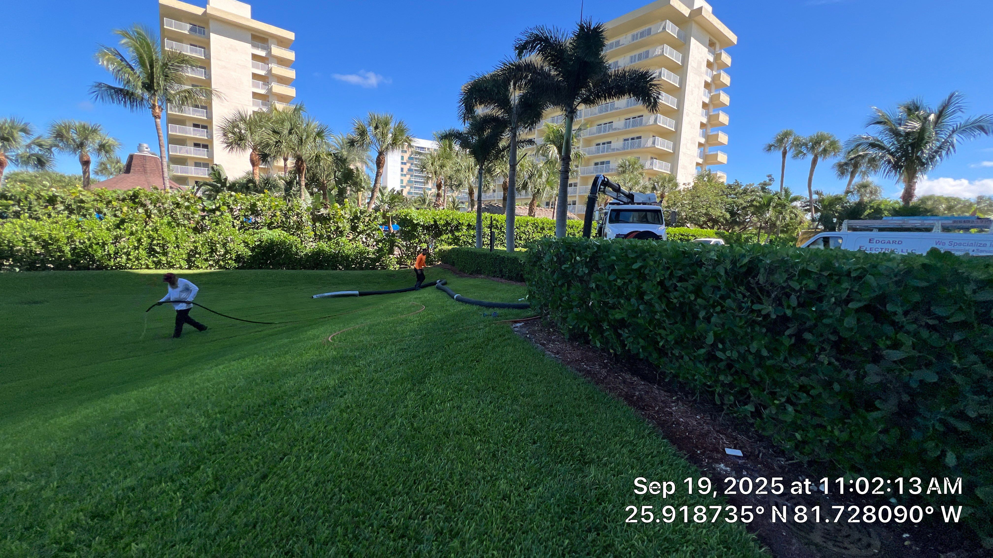 Condo Storm Water System Cleaning and Maintenance by APS Power & Water