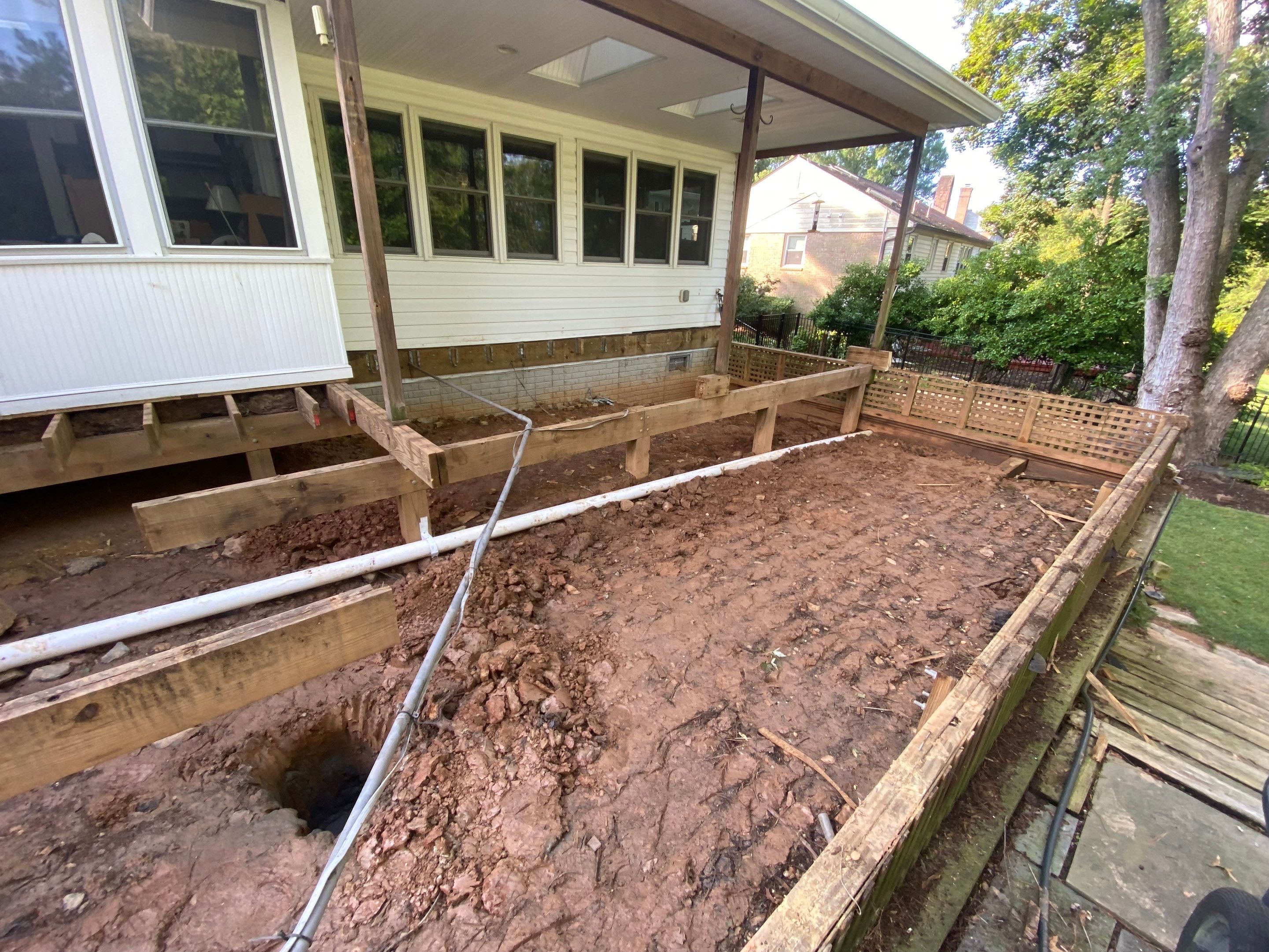 Deck Transformation using Timbertech & Azek by The Smet Companies, LLC