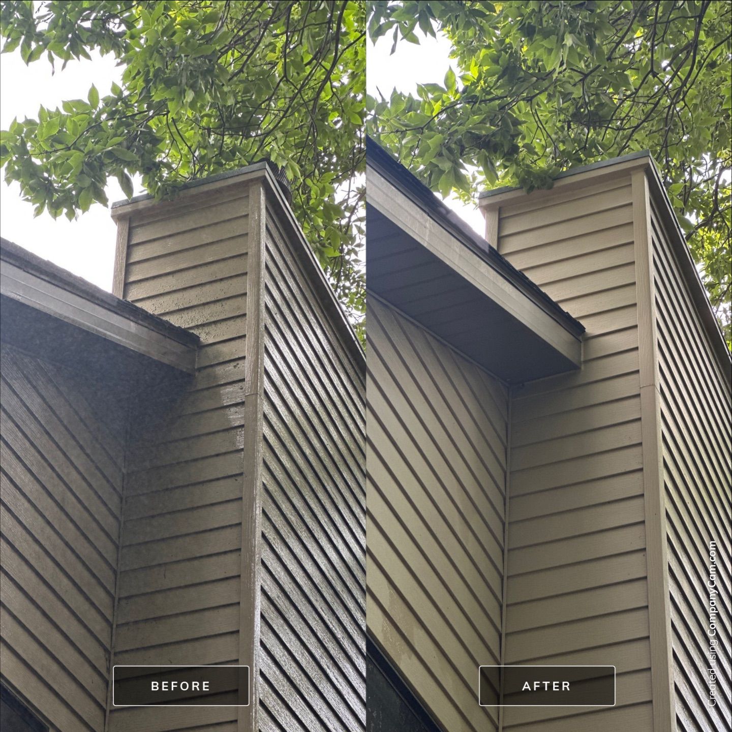 Project in Salem Lakes by Simmons Power & Soft Washing