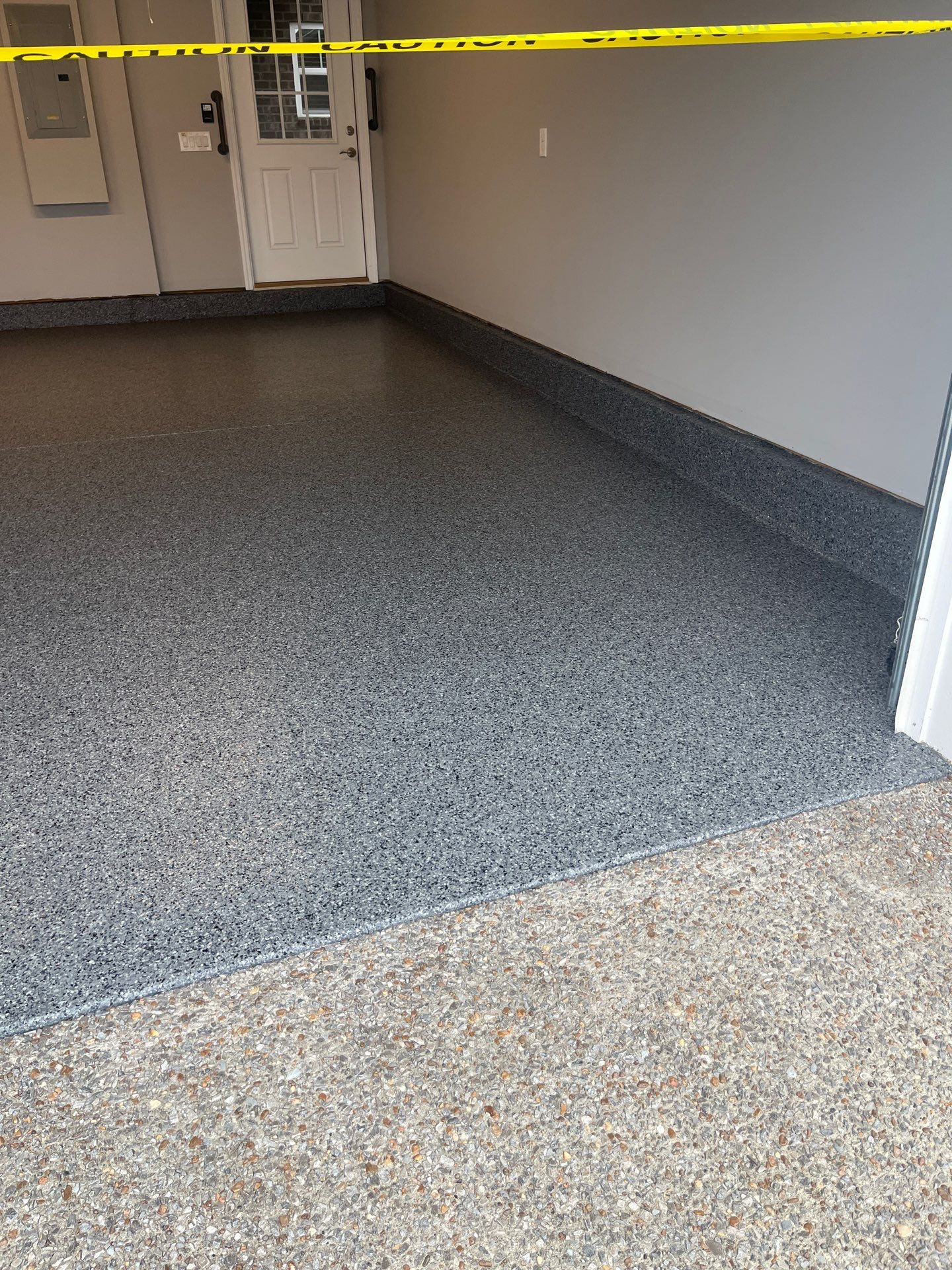 Garage Floor Coating using Nightfall by My Garage Floor Guys