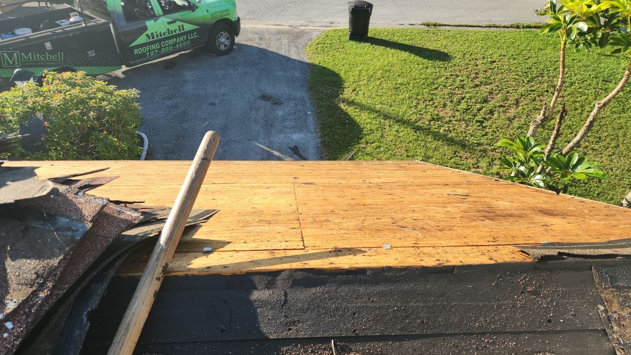 Project in St Pete 33703 by Mitchell Roofing Company LLC 