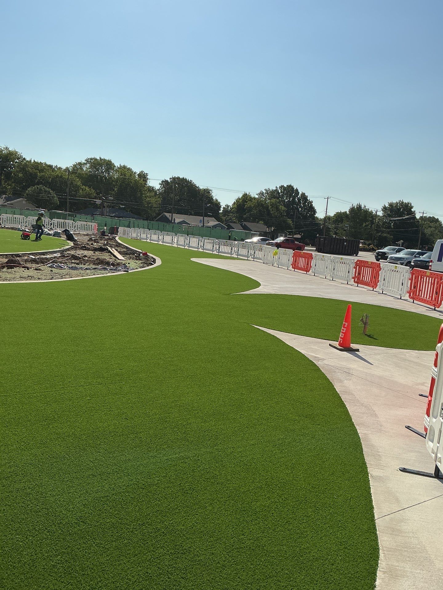 Project in Sherman by Turf Concepts