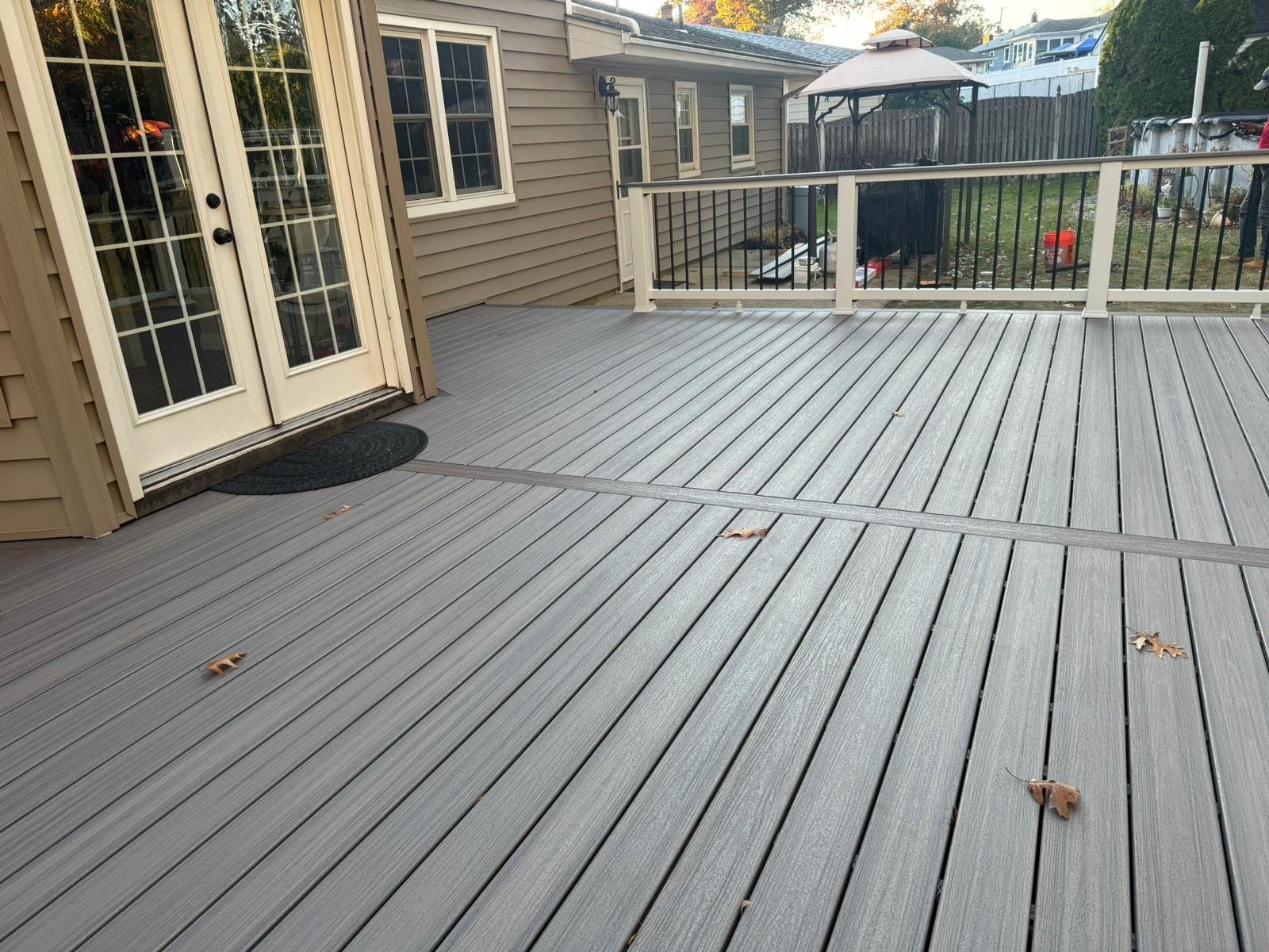 Deck Installation using Trex by Home Concepts Construction