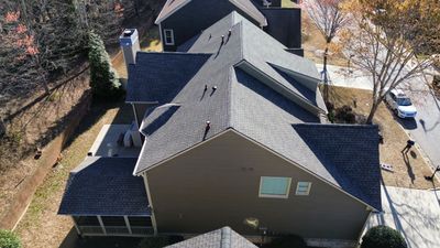 Smyrna, GA Roof Replacement GAF Timberline HDZ Weathered Wood