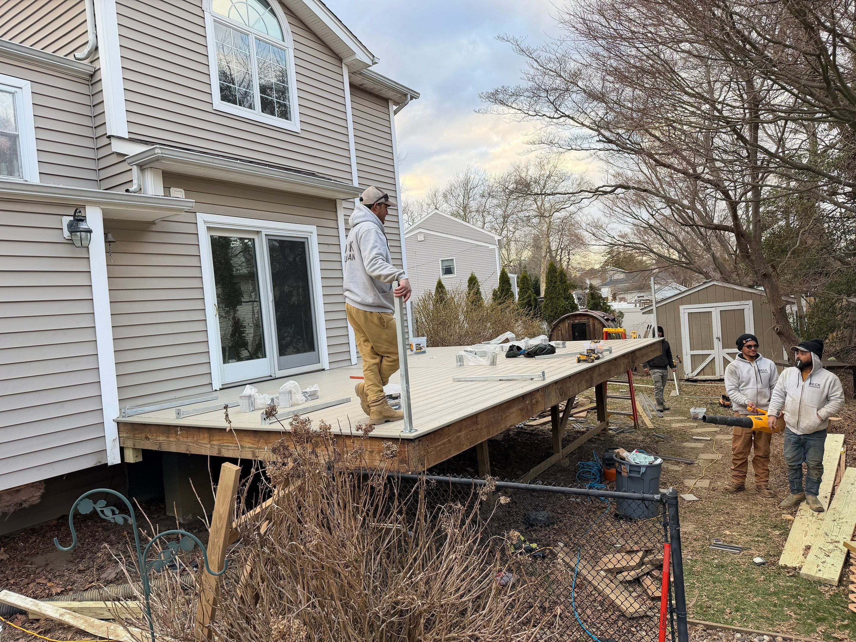 Deck Resurfacing in Oceanport, New Jersey by deck guardian