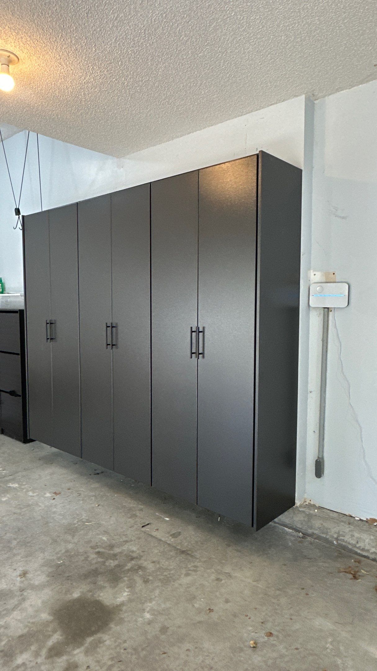 Shawn S. upgraded his garage with cabinets and slatwall  by Banner Garage