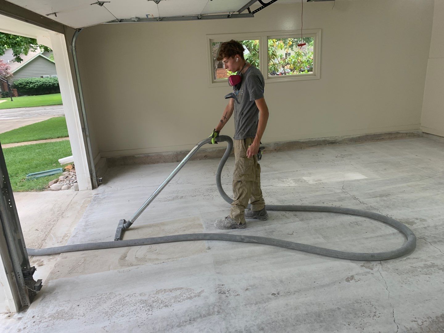Garage using Pecan by Select Painting, Coatings & Garage Cabinets