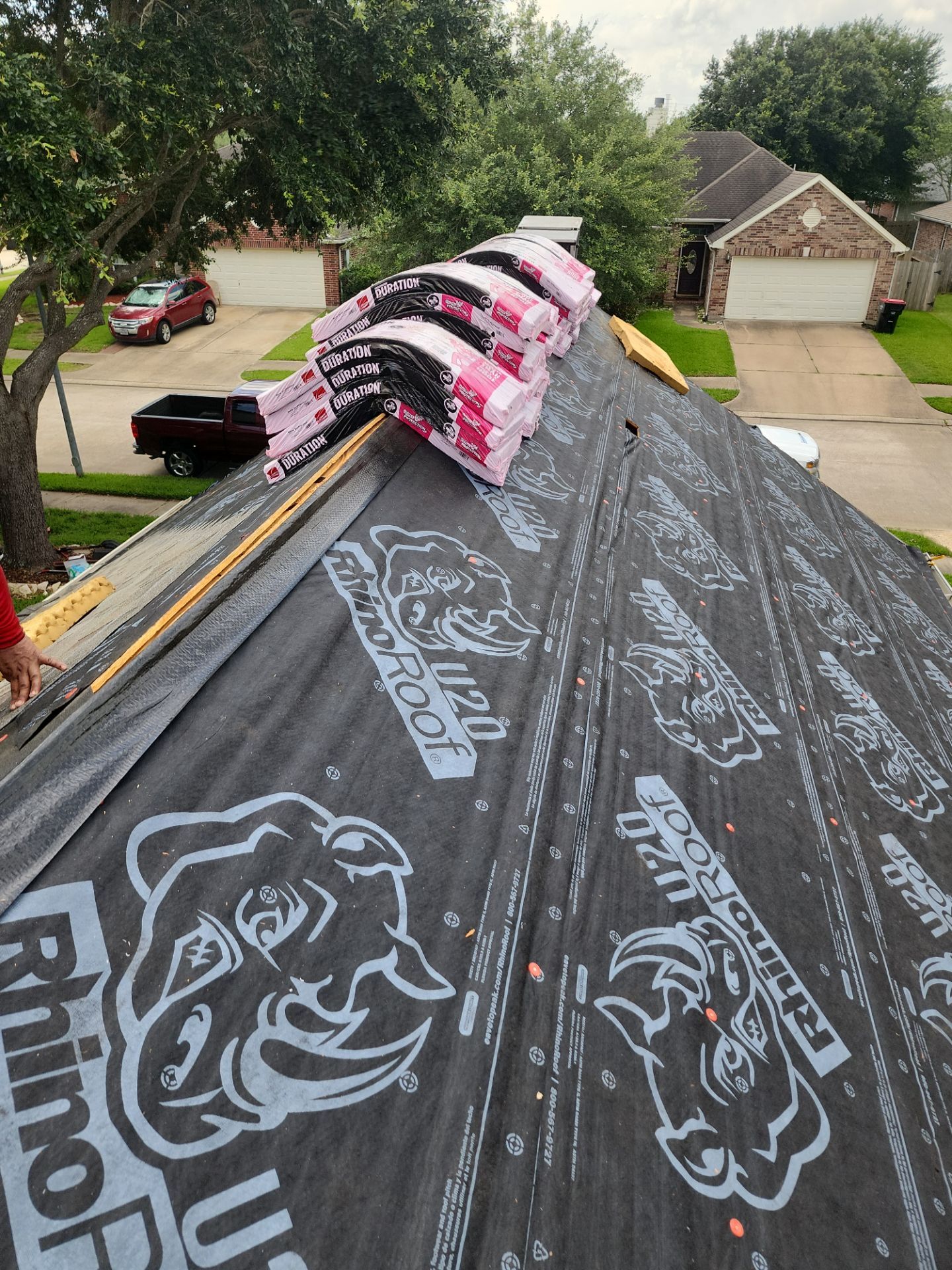 Residential Roofing Repair using Owen's Corning Duration (Lifetime) Shingles by Roof Repair Company