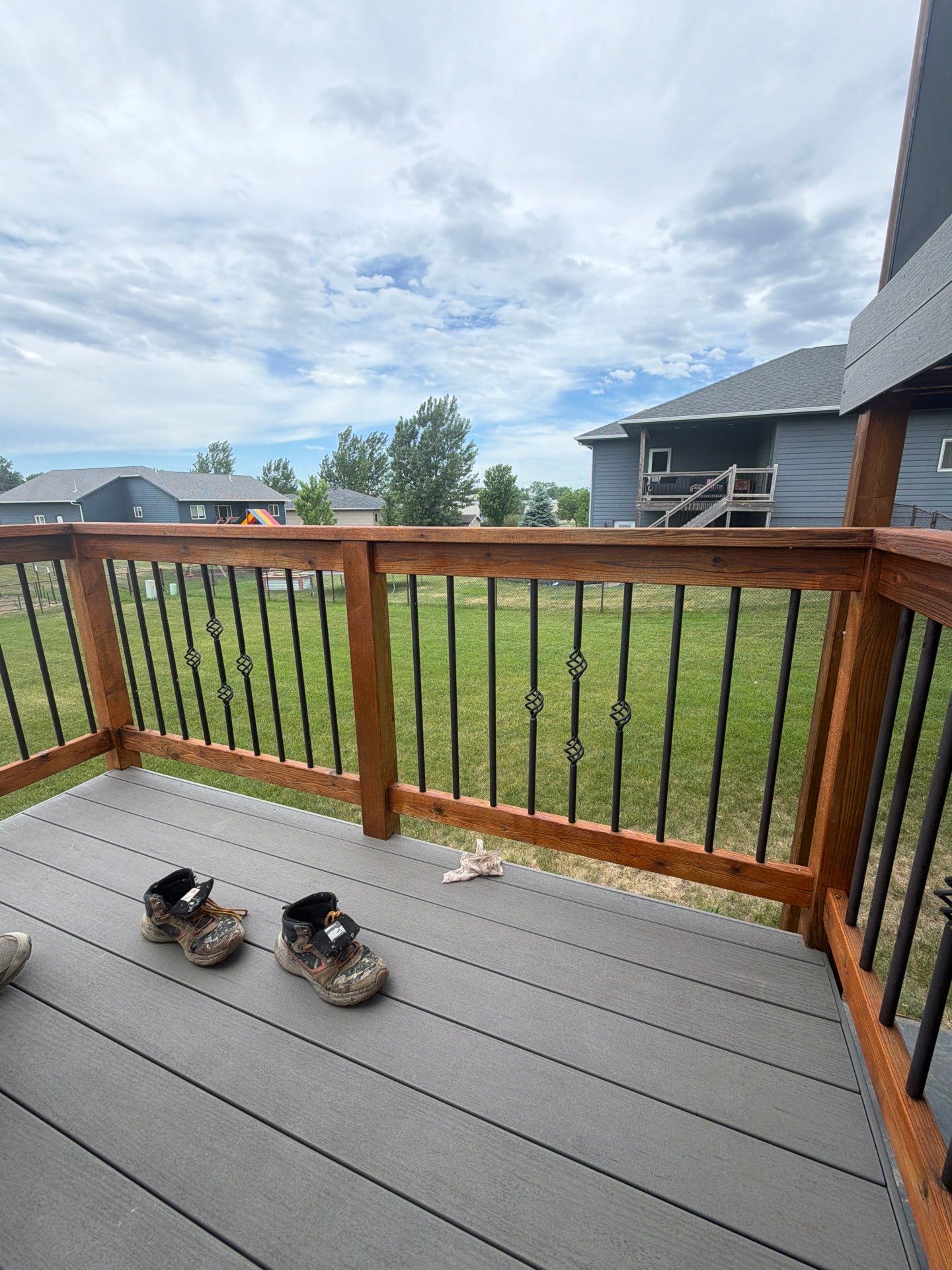 Deck Staining in Baltic by Select Painting, Coatings & Garage Cabinets