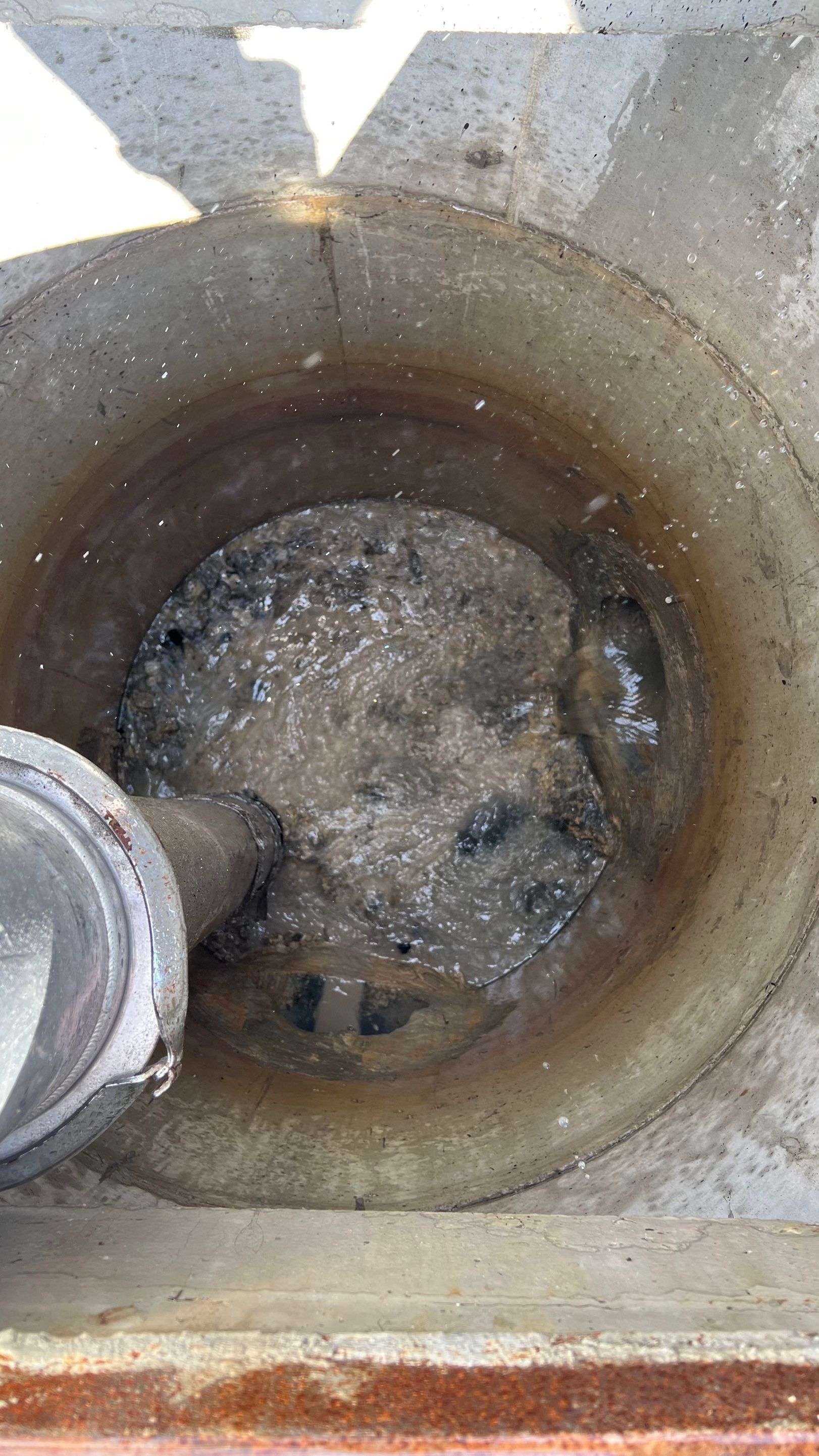New Construction Commercial Parcel Stormwater System Cleaning by Don Mar, Inc. Storm Water Solutions