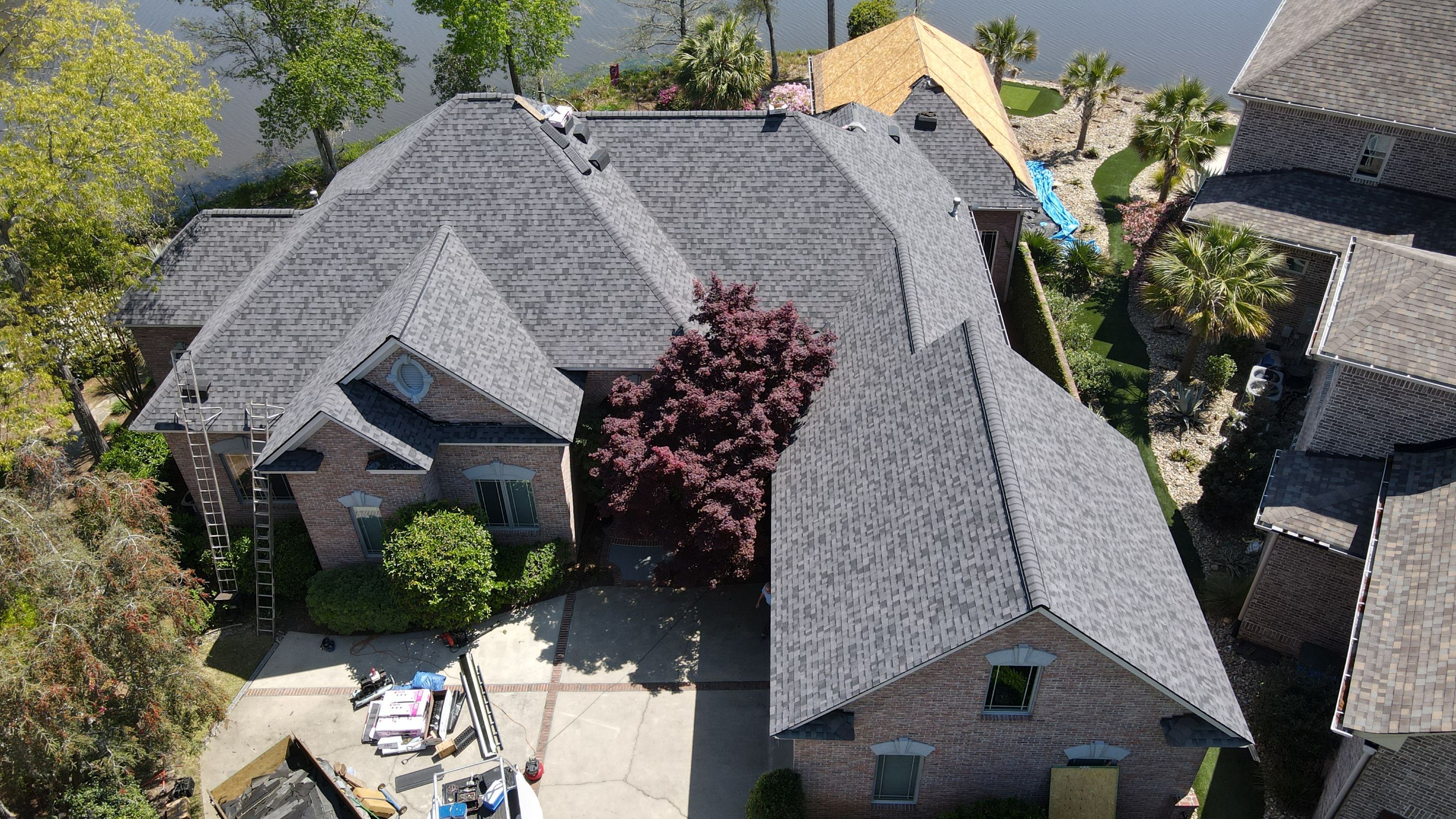 Residential Roofing Installation using Owens Corning Duration Midnight Plum by Indigo State Roofing